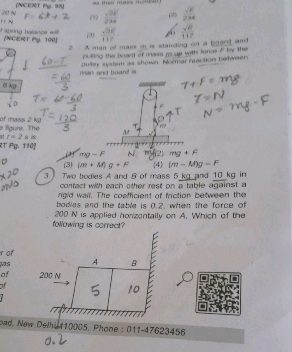 [NCERT Po. 95]
as their mass mintowy
in +6+2
(1) 1242.34​
(2) 2​,34
sp