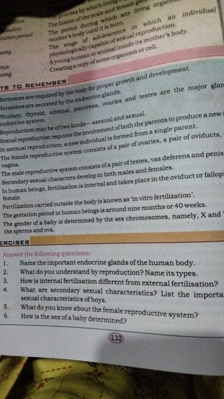 formones are secreted by the endocrine glands.
Pituitary, thyroid, adr