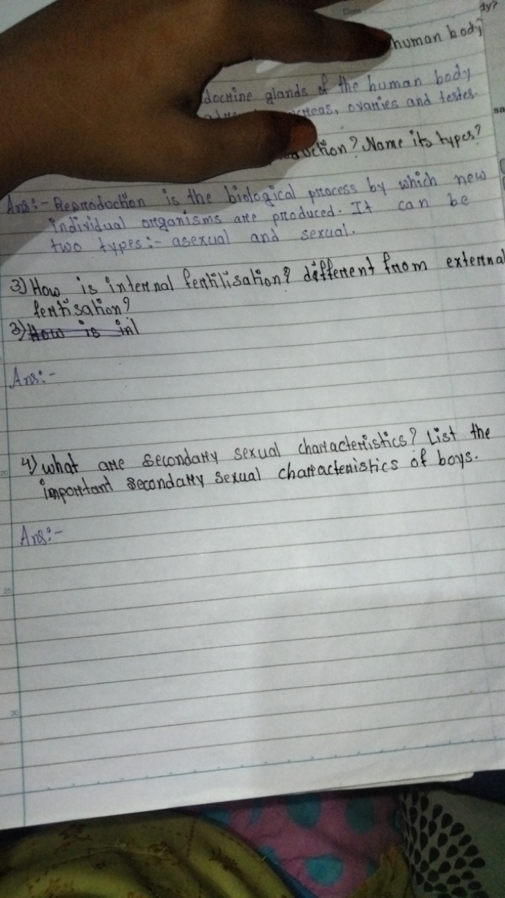 ty?
human body
doctrine glands of the human body two types:- asexual a