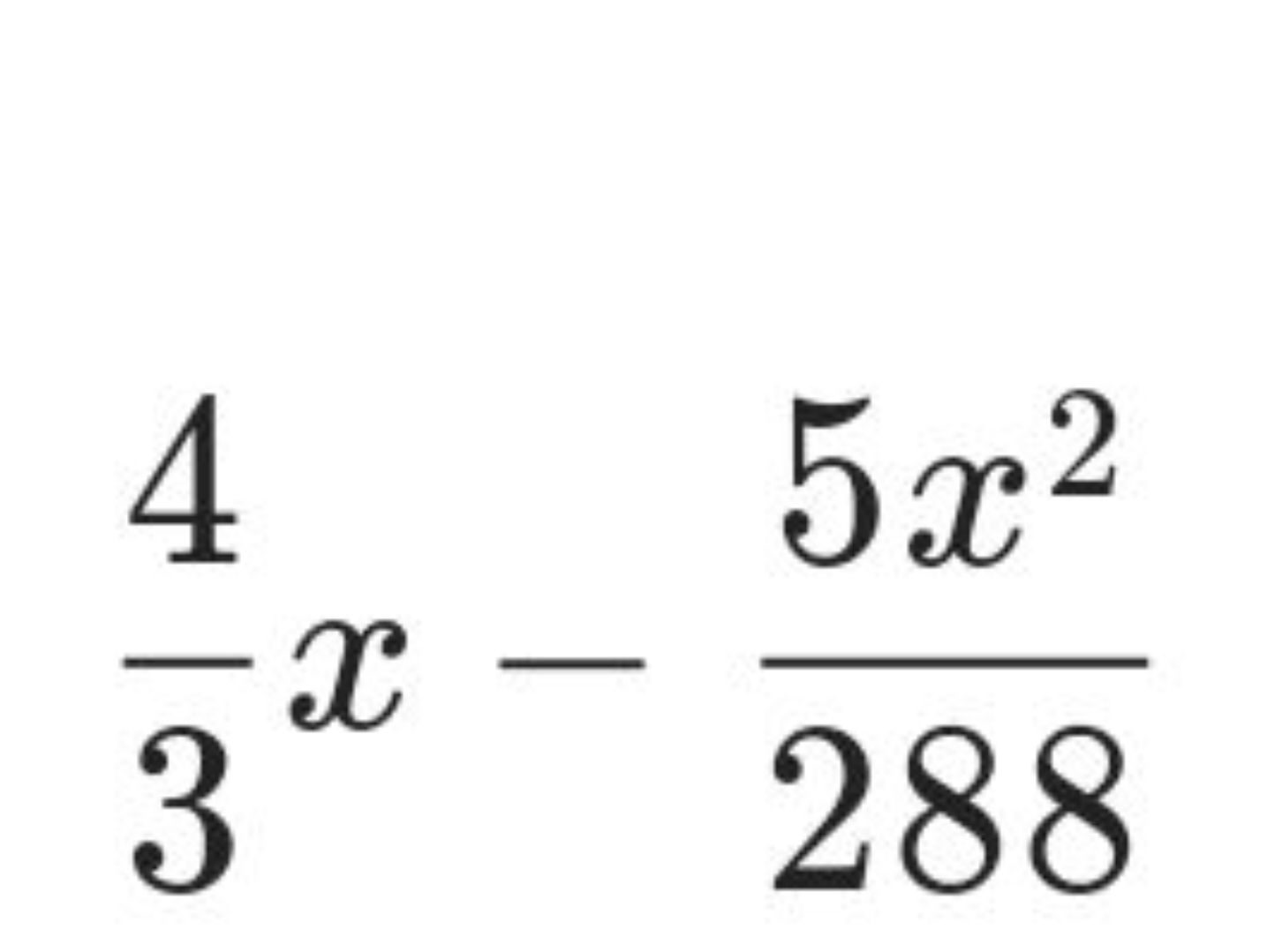 34​x−2885x2​