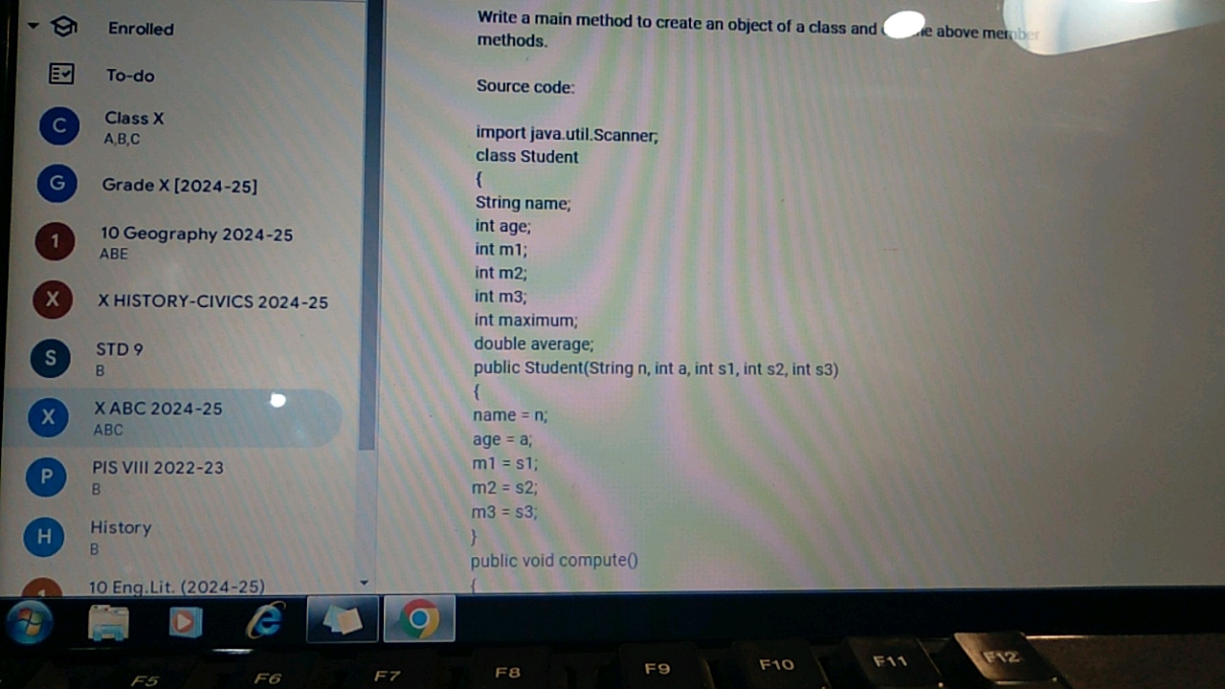 Enrolled
To-do
C Class X
A,B,C
G Grade ×[2024−25]
(1) 10 Geography 202