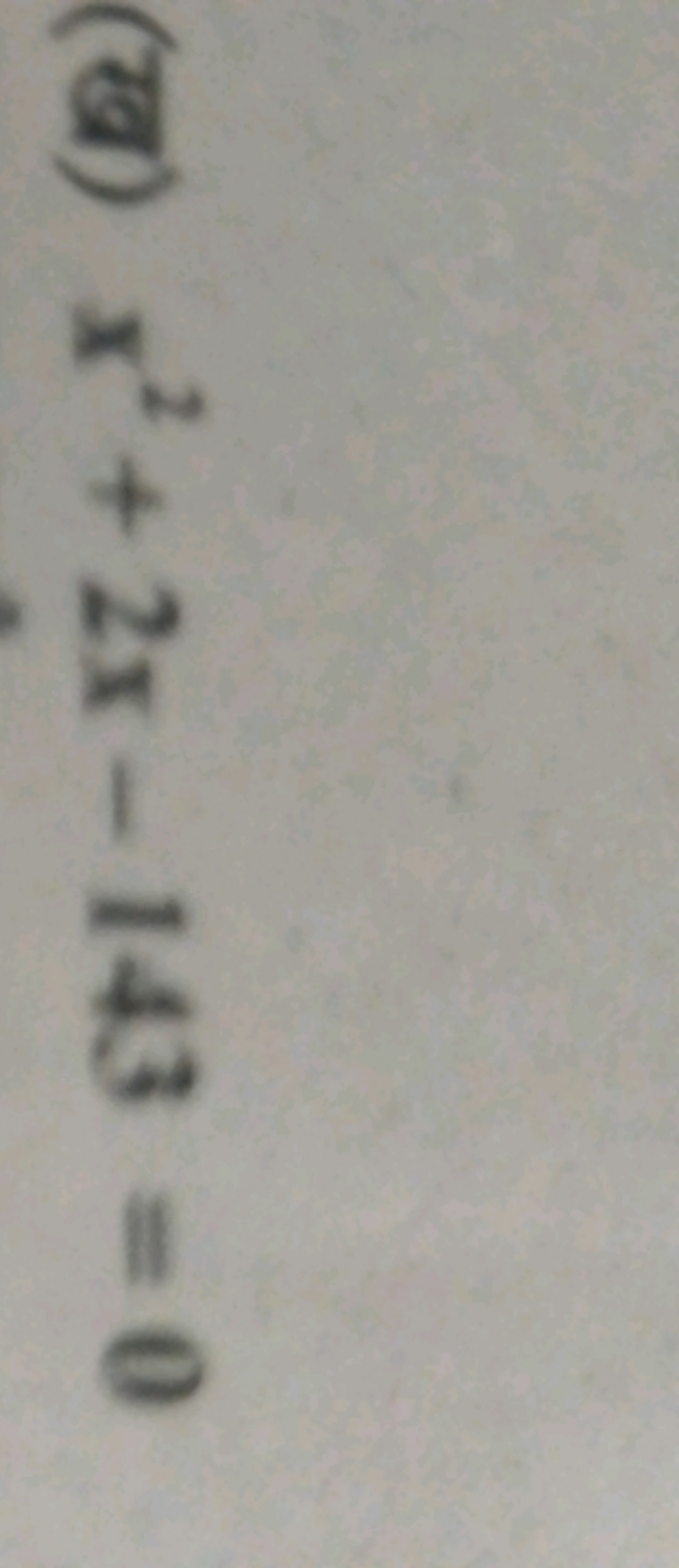 (ख) x2+2x−143=0