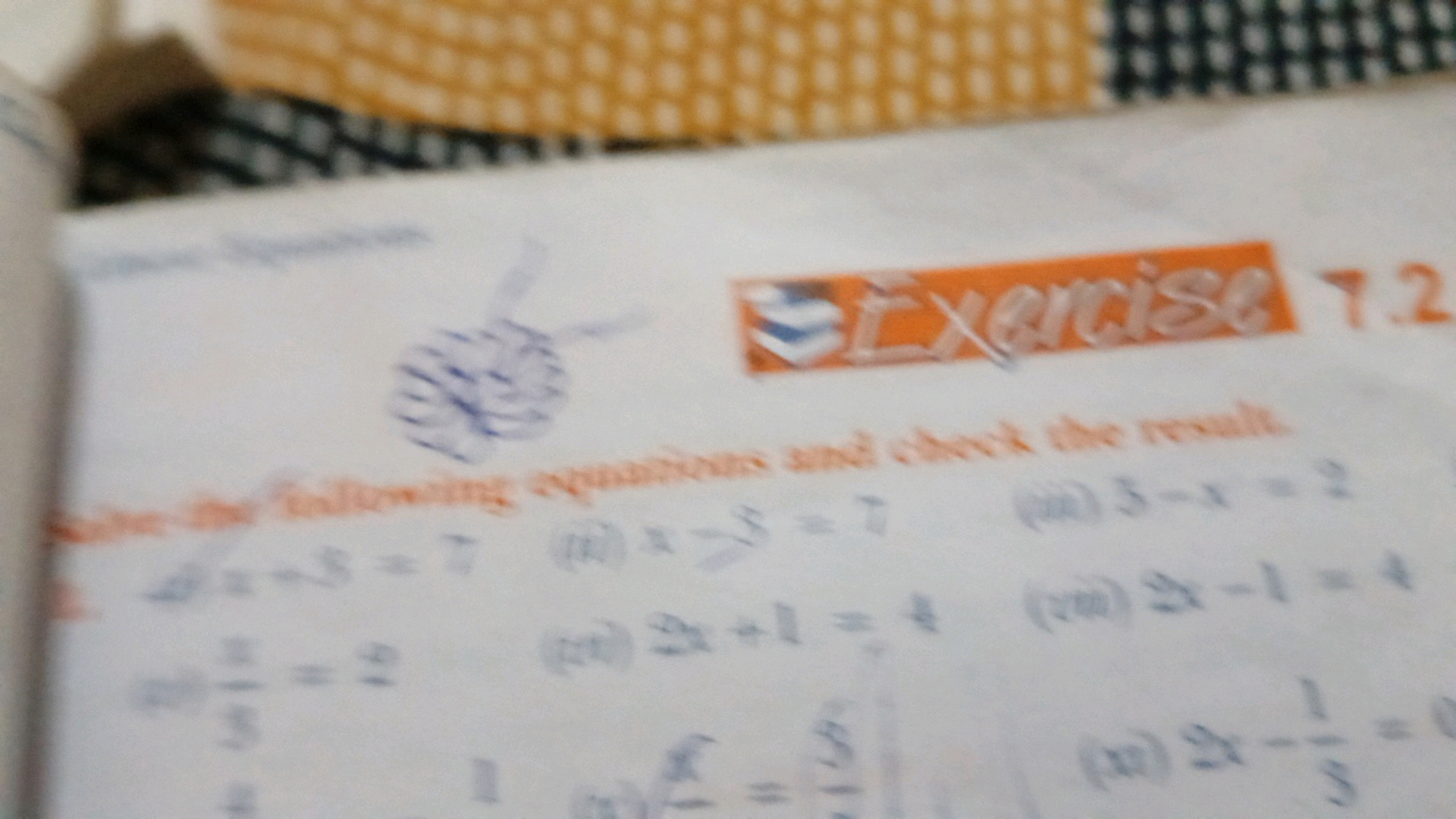 Exercise 1.2
the following equations and check the result
T
3-
2+1=4()