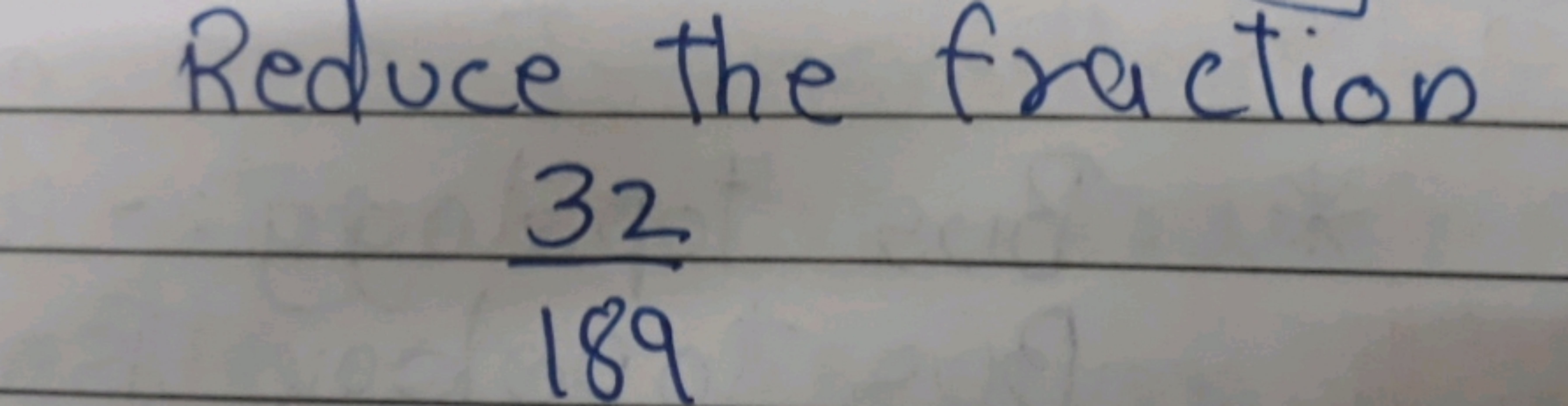 Reduce the fraction
18932​