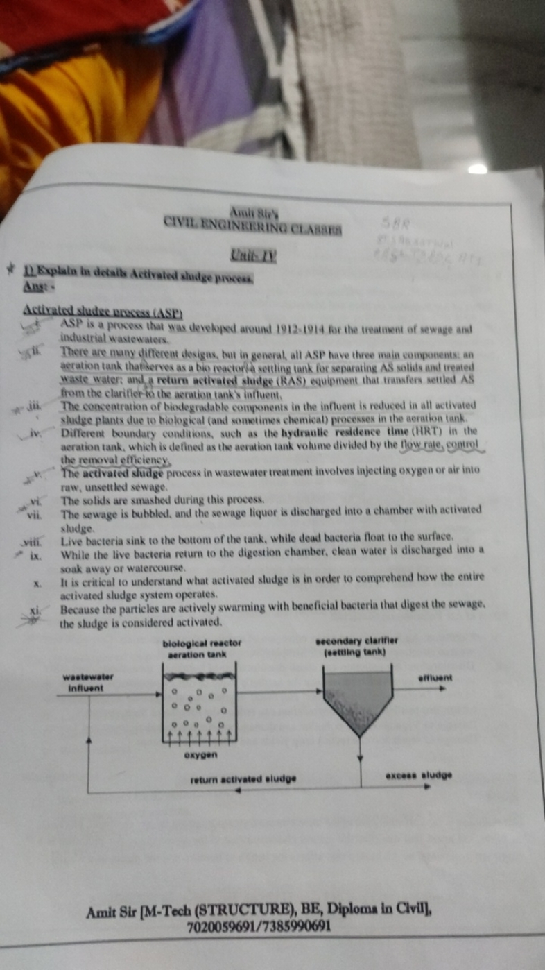 Ainit Biry
CIYIL. RNGINEERING CLABBR
UnicII
1. Explaia in defalis Acti