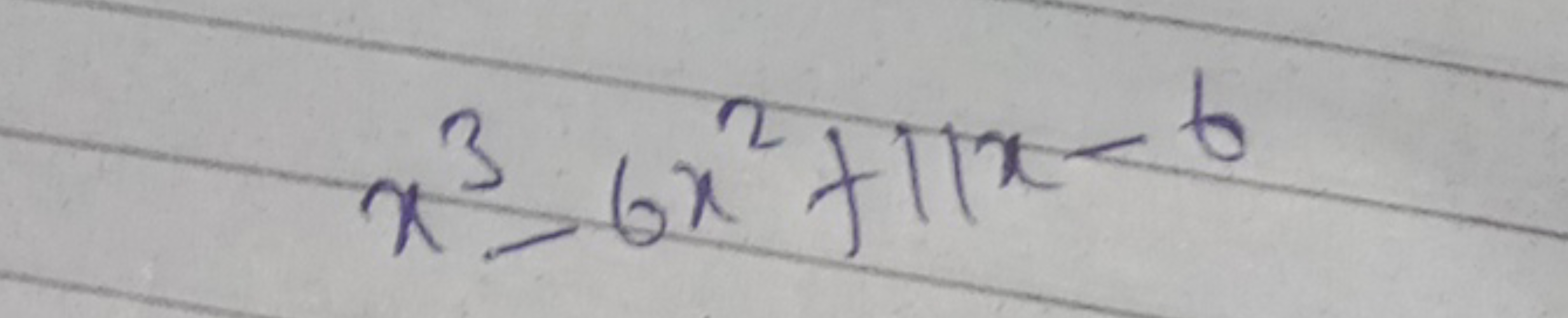 x3−6x2+11x−6