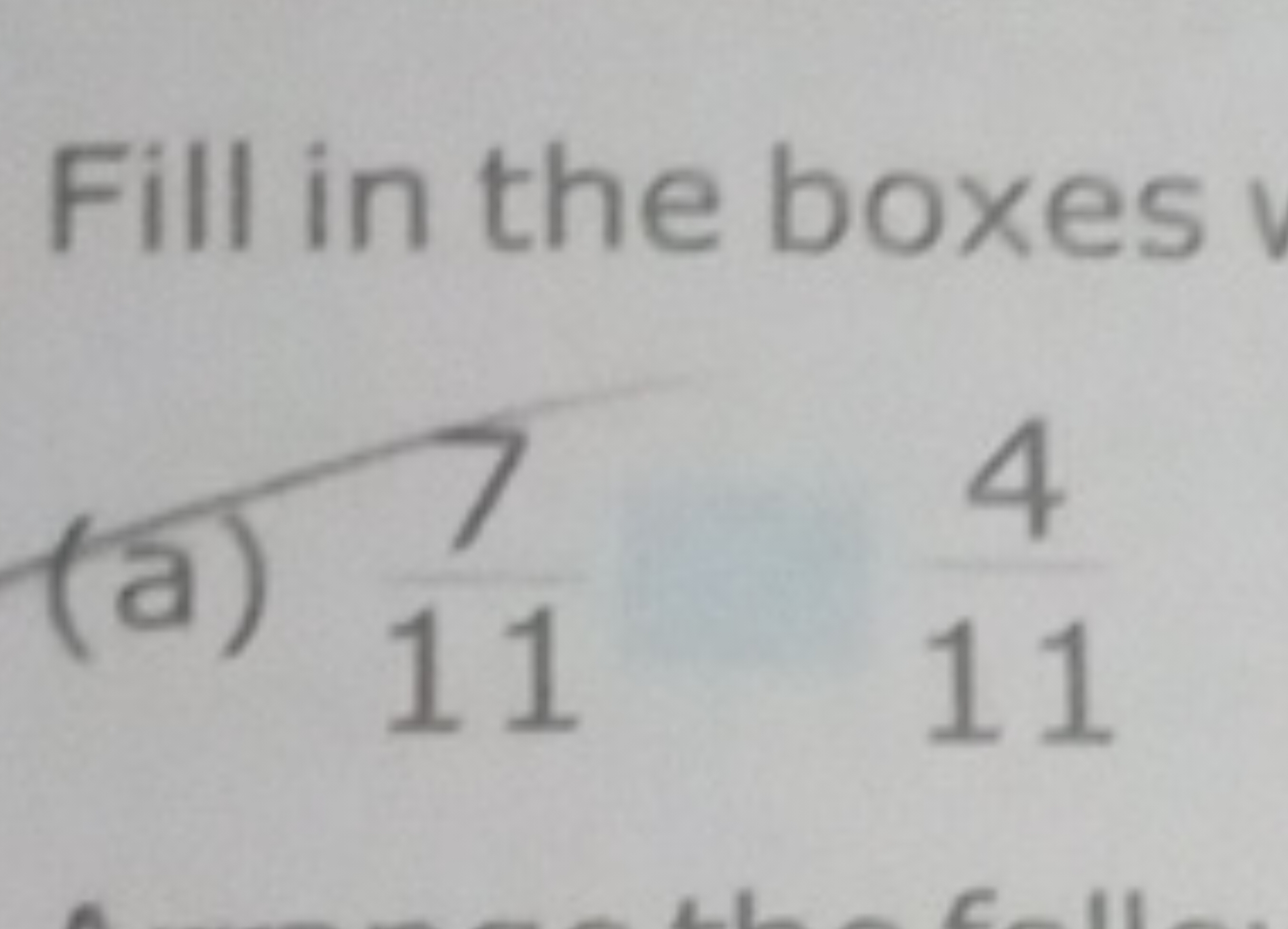 Fill in the boxes
(a) 114