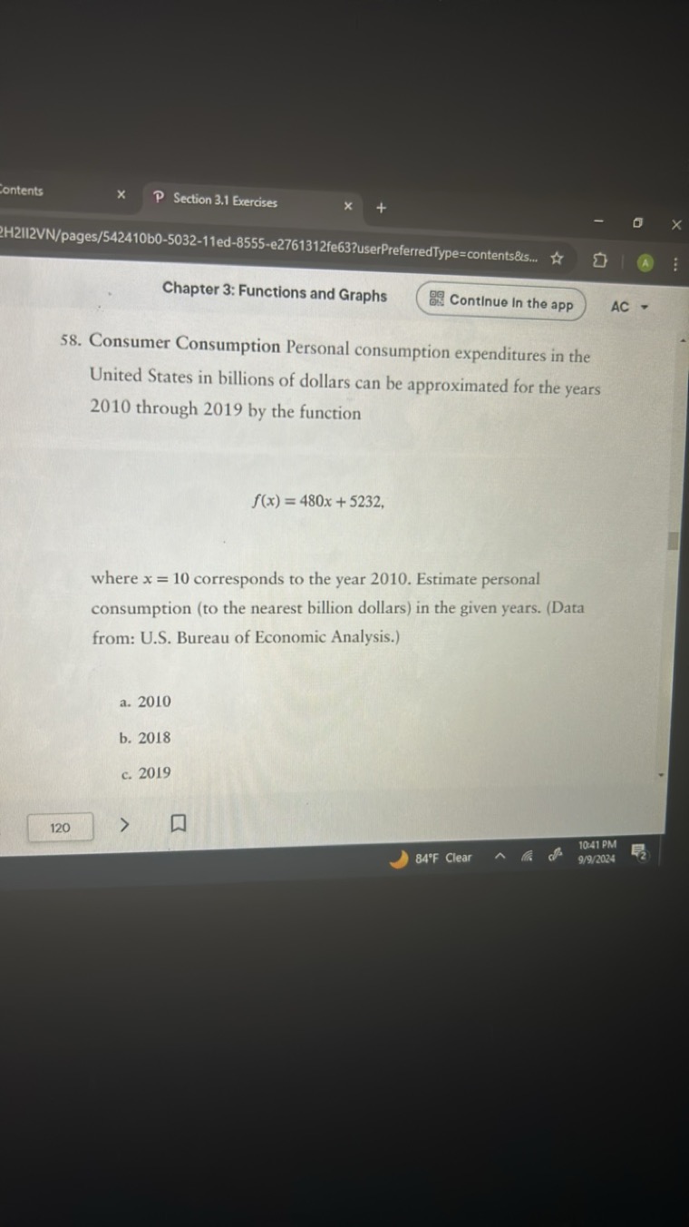 ontents
Section 3.1 Exercises
H2ll2VN/pages/542410b0-5032-11ed-8555-e2