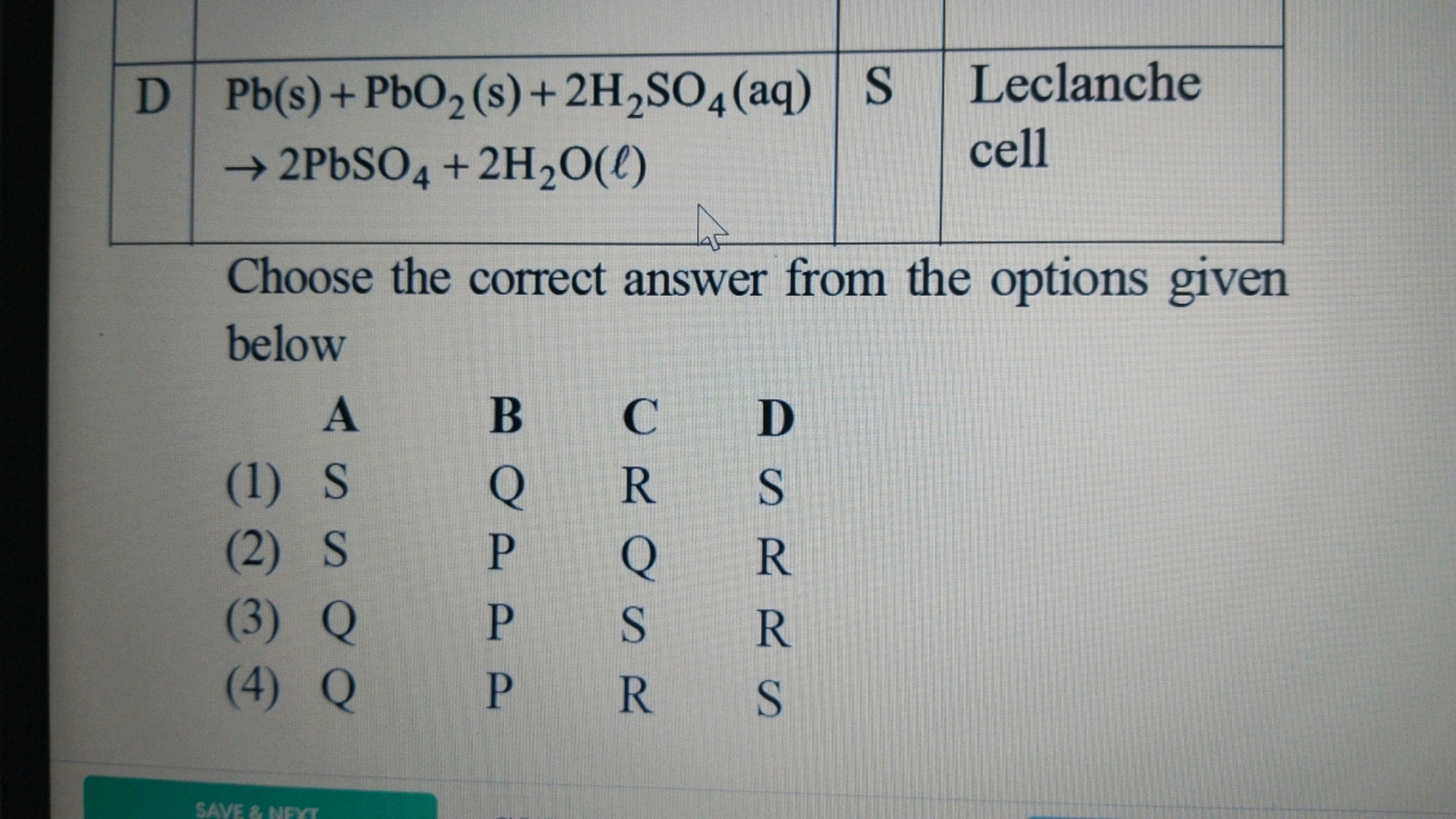 \begin{tabular} { | l | l | l | l | } 
\hline D & \begin{tabular} { l 