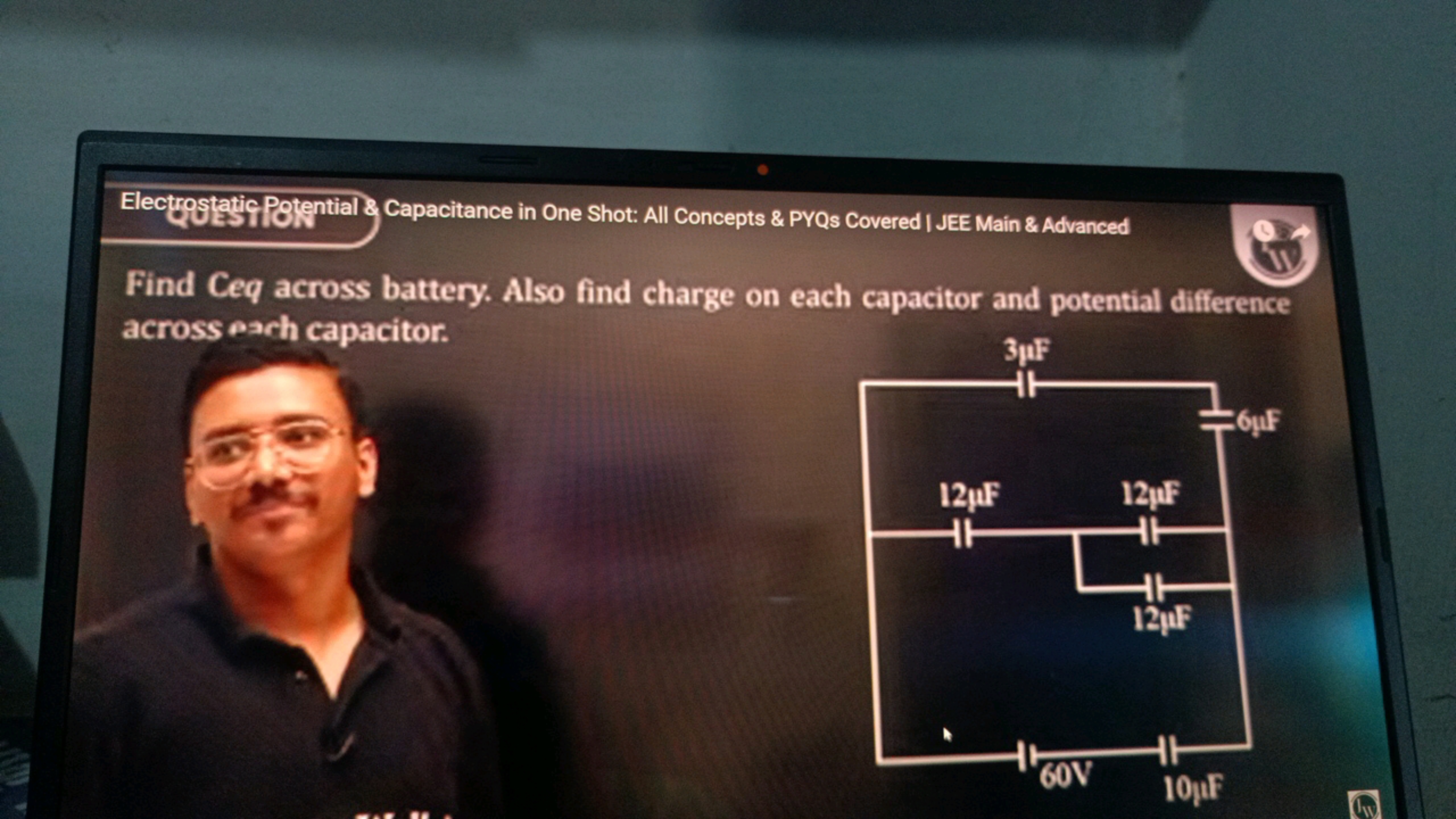 Electrostatic P8tential \& Capacitance in One Shot: All Concepts \& PY