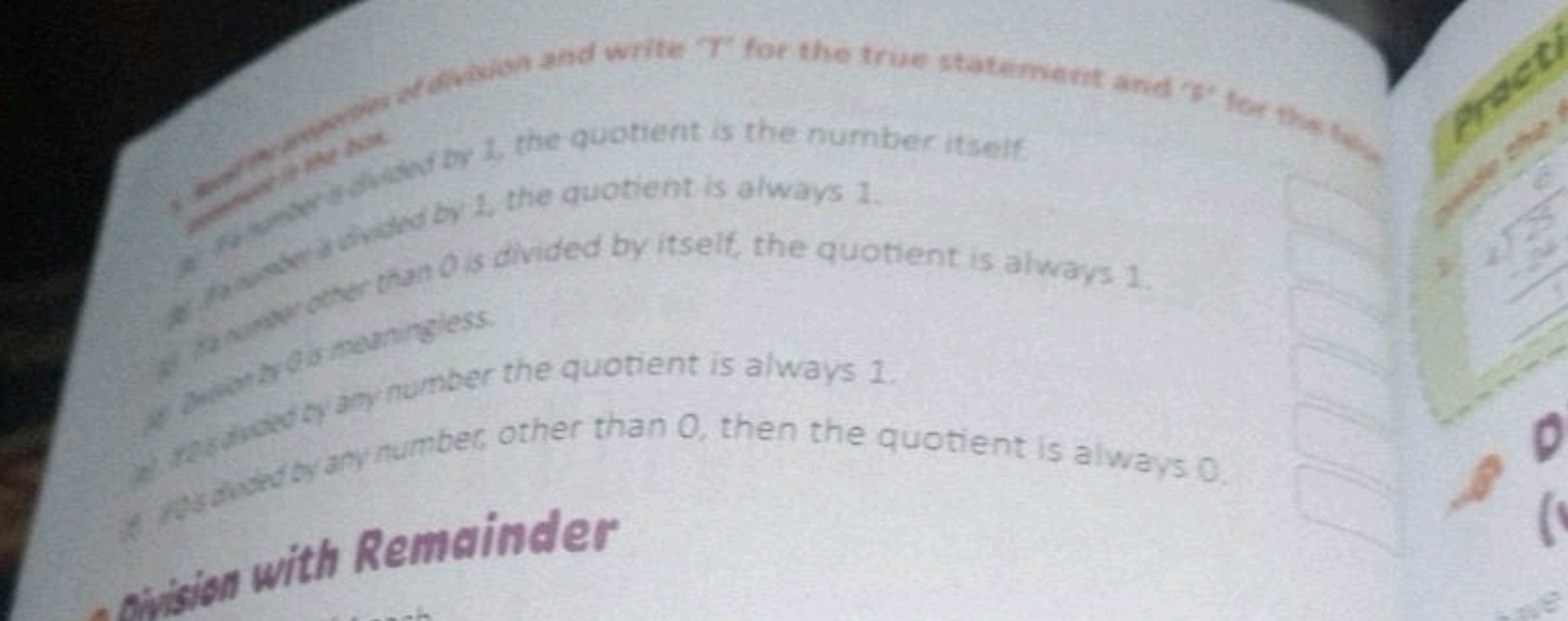 ount br 1 , the quotient is the number itself
goved br 1 , the quotien