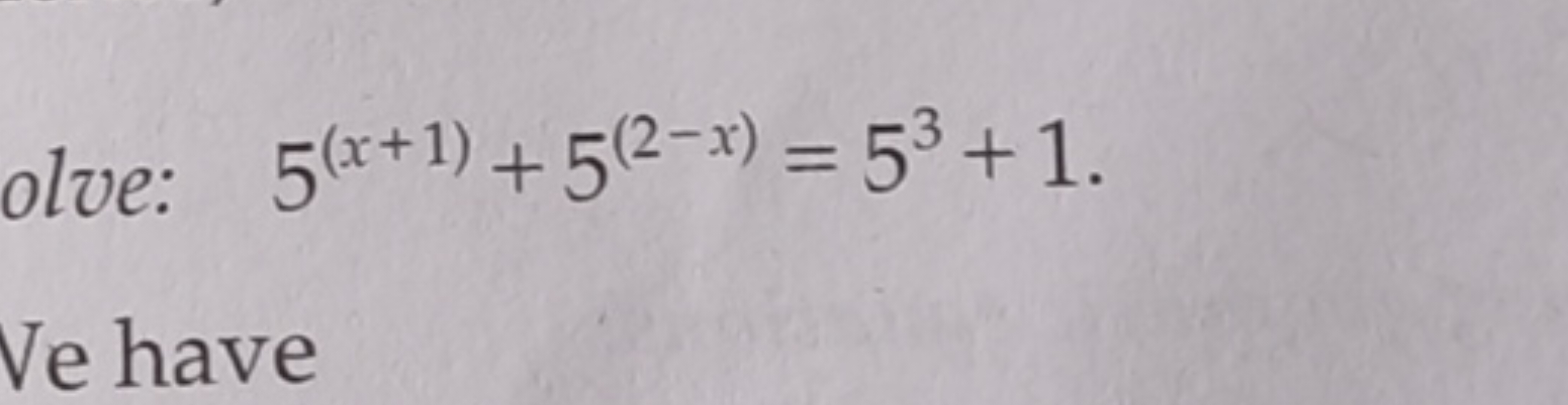 5(x+1)+5(2−x)=53+1