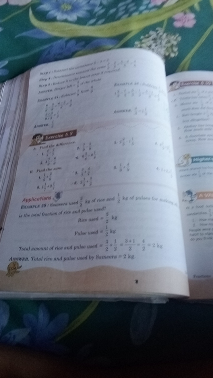 (a)
4+3=4

An/mith
Genclies 6 ?
A. Yind the differtiled
1. 11​38​
8.9
