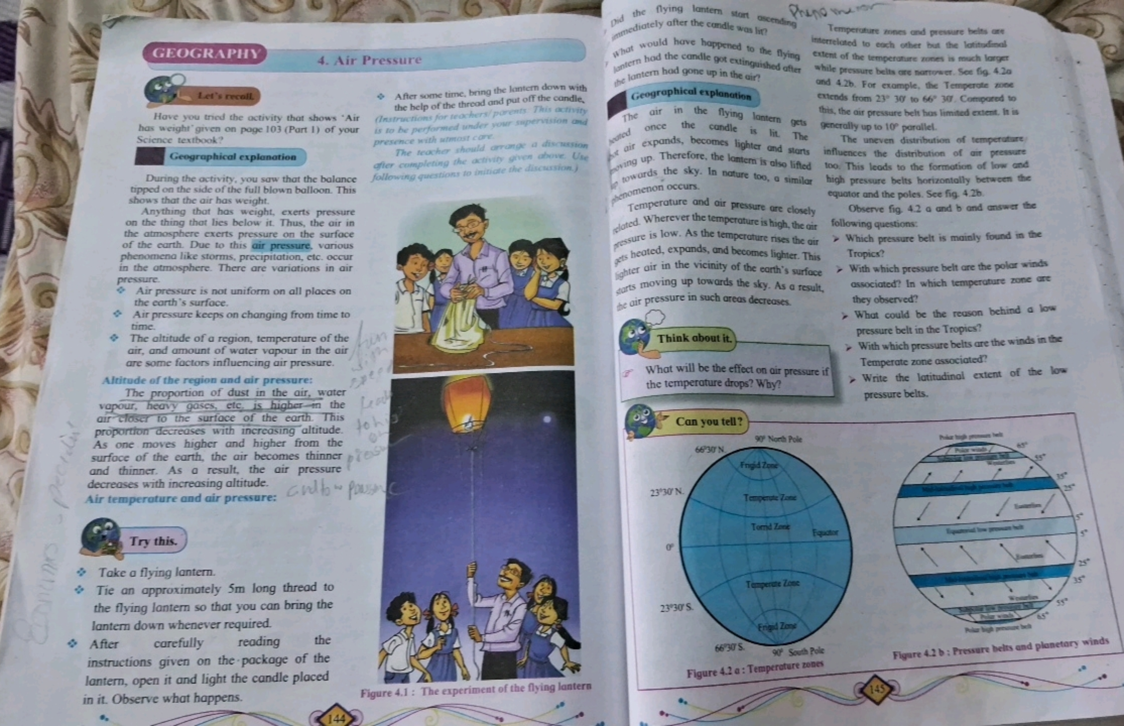 Ecomuns - pecint
GEOGRAPHY
Let's recoll
4. Air Pressure
Have you tried