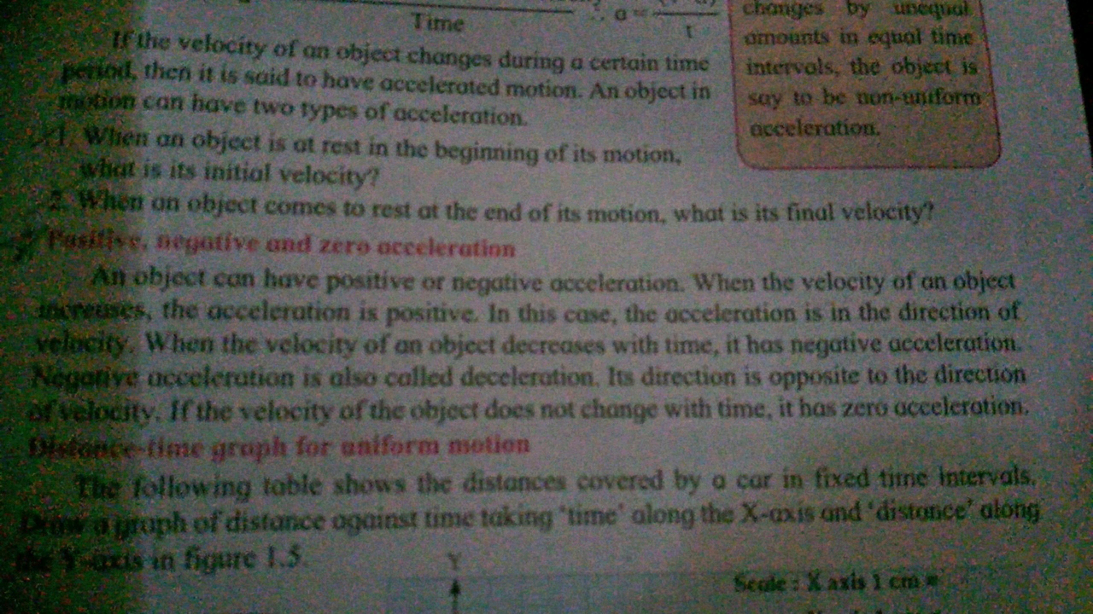 Tithe
Tf the velocity of an object changes during a certain time Feith