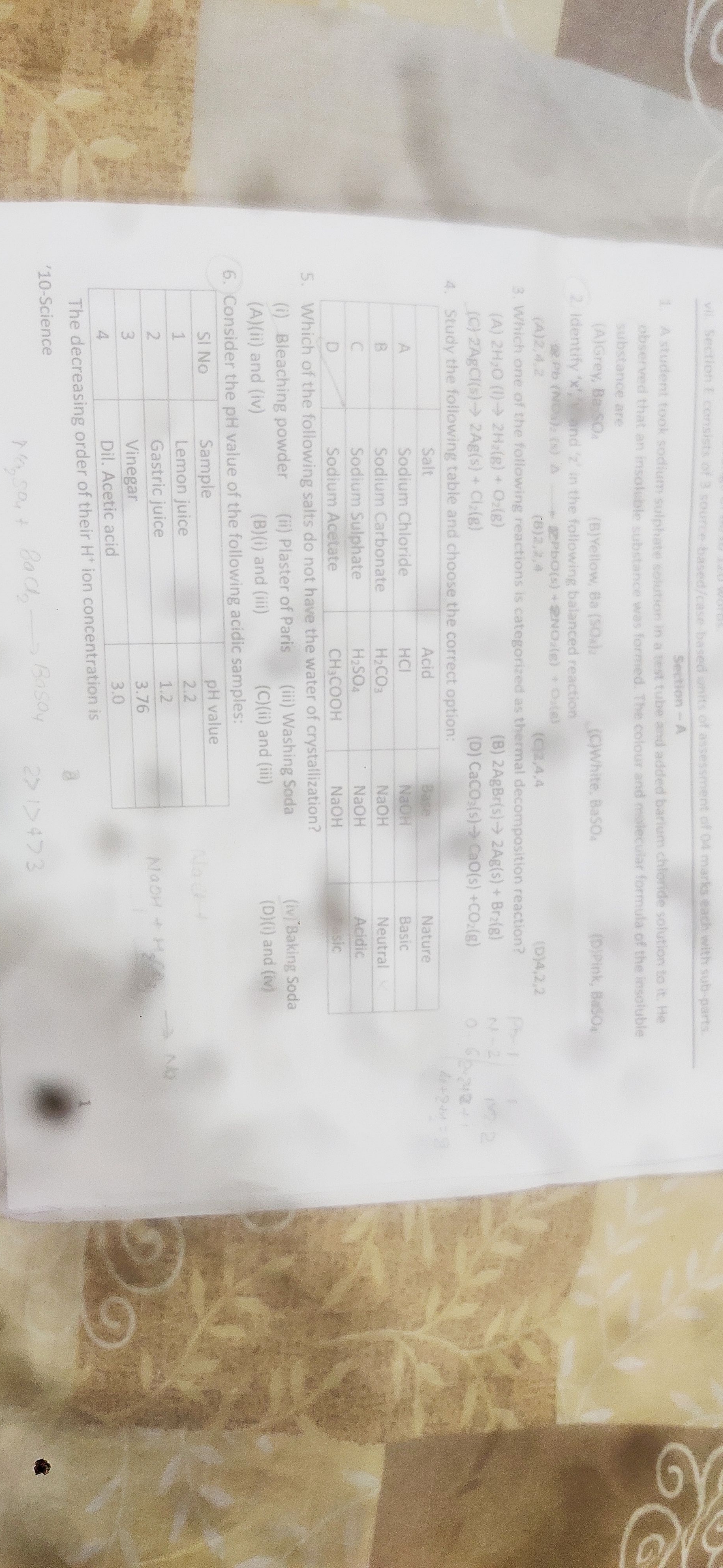 vii Section E consists of 3 source based/case based units of assessmen