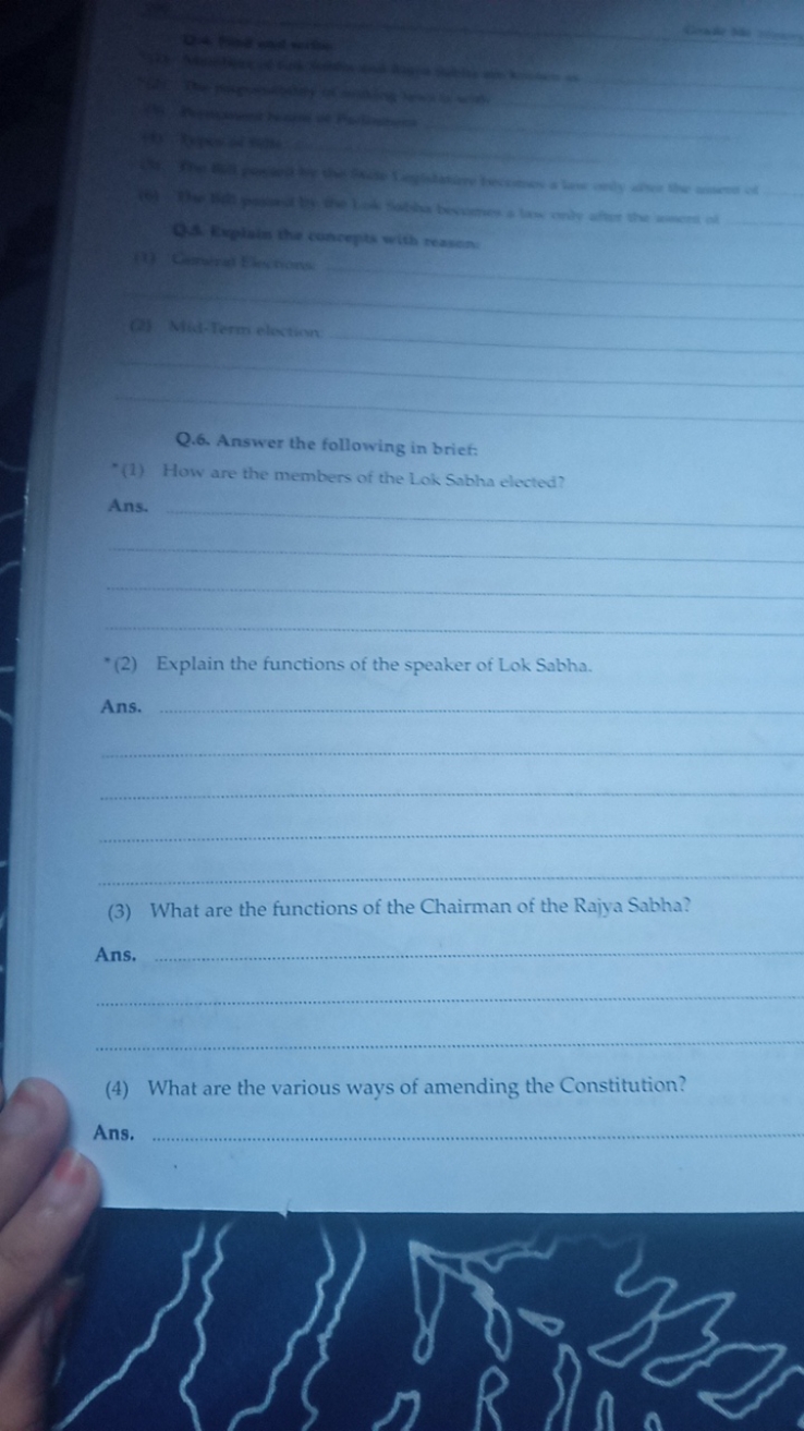 Qevalter Nhe
Q2) Nid-Termi eloction.
□
□ □  
Q.6. Answer the following