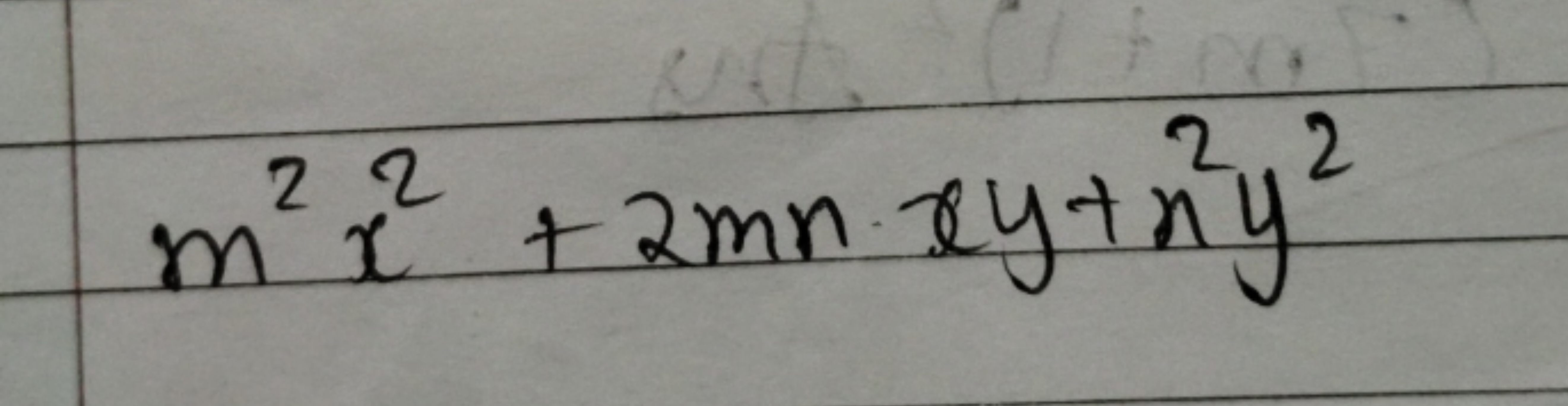 m2x2+2mnxy+x2y2