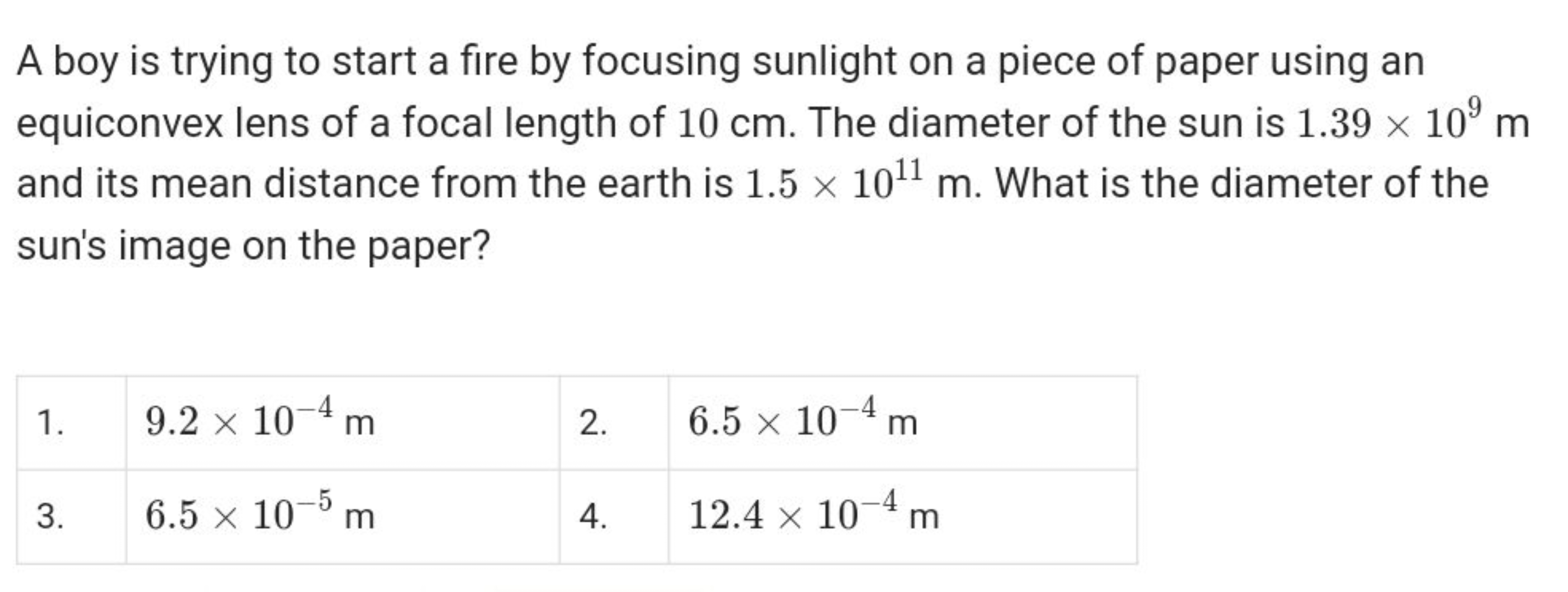 A boy is trying to start a fire by focusing sunlight on a piece of pap