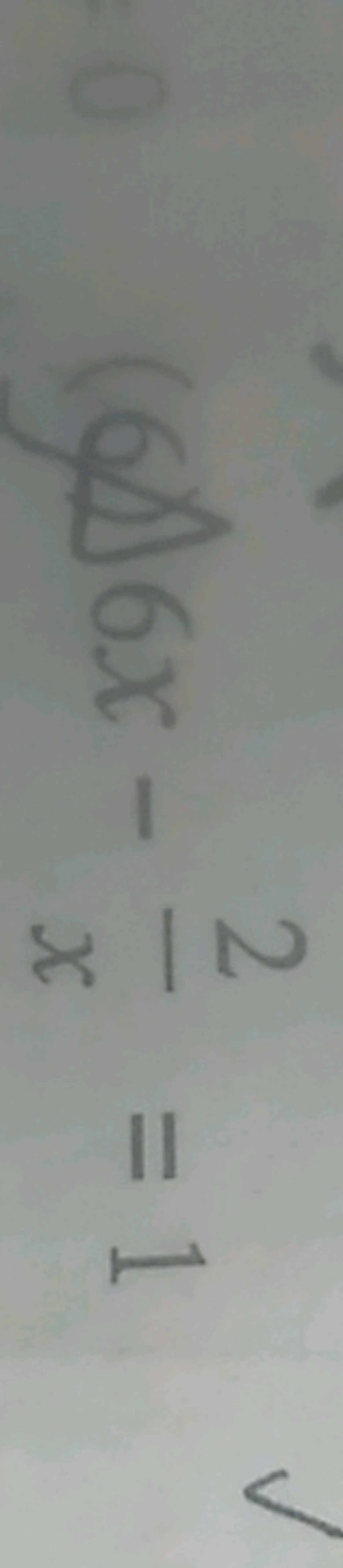 (60)6x−x2​=1