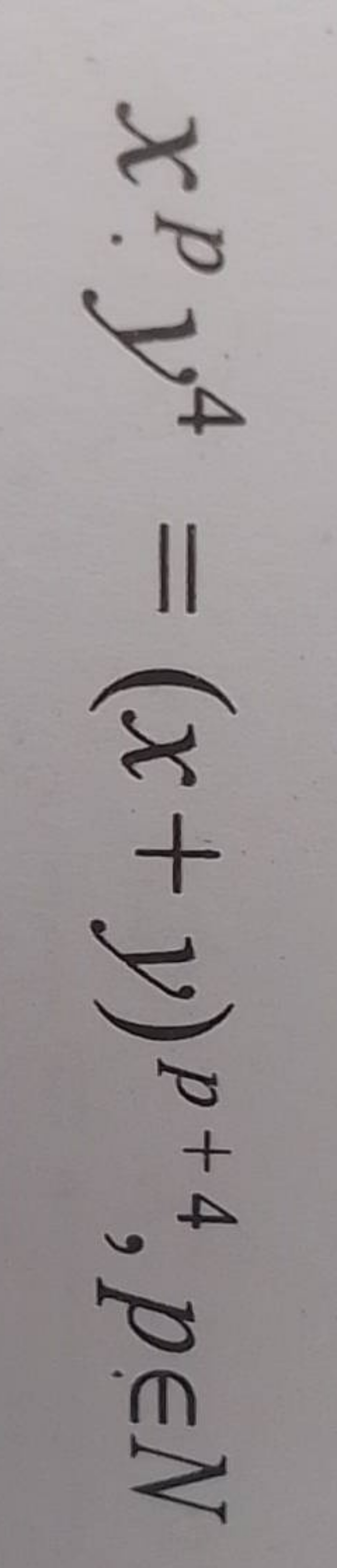 xpy4=(x+y)p+4,p∈N