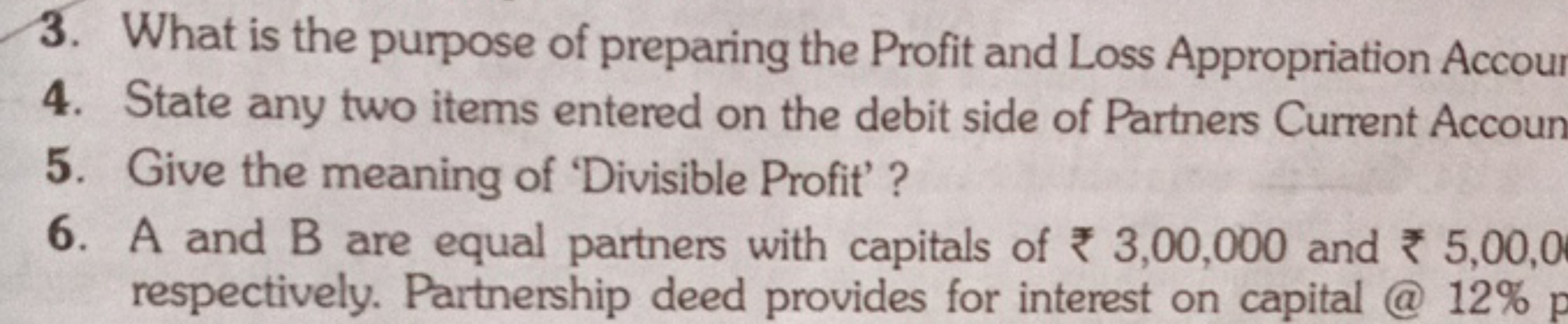 3. What is the purpose of preparing the Profit and Loss Appropriation 