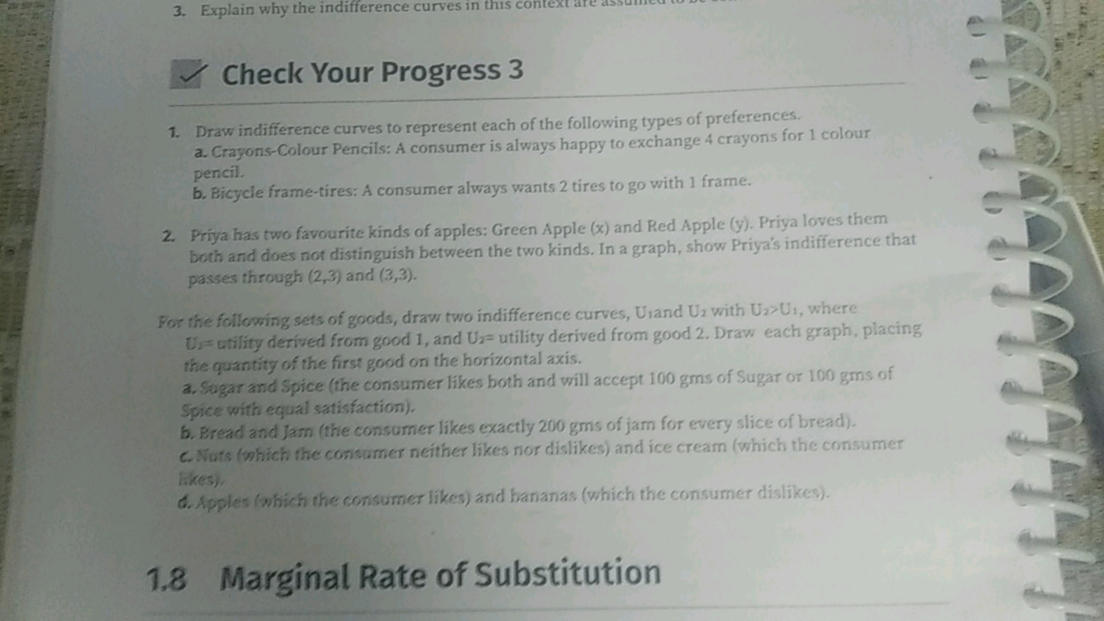 Priya has two favourite kinds of apples: Green Apple ( x ) and Red App