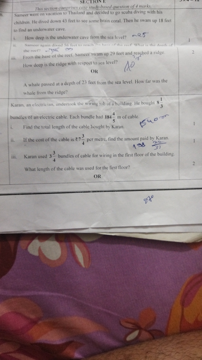 SECTION E
This section comprises case studh-based question of 4 marks.