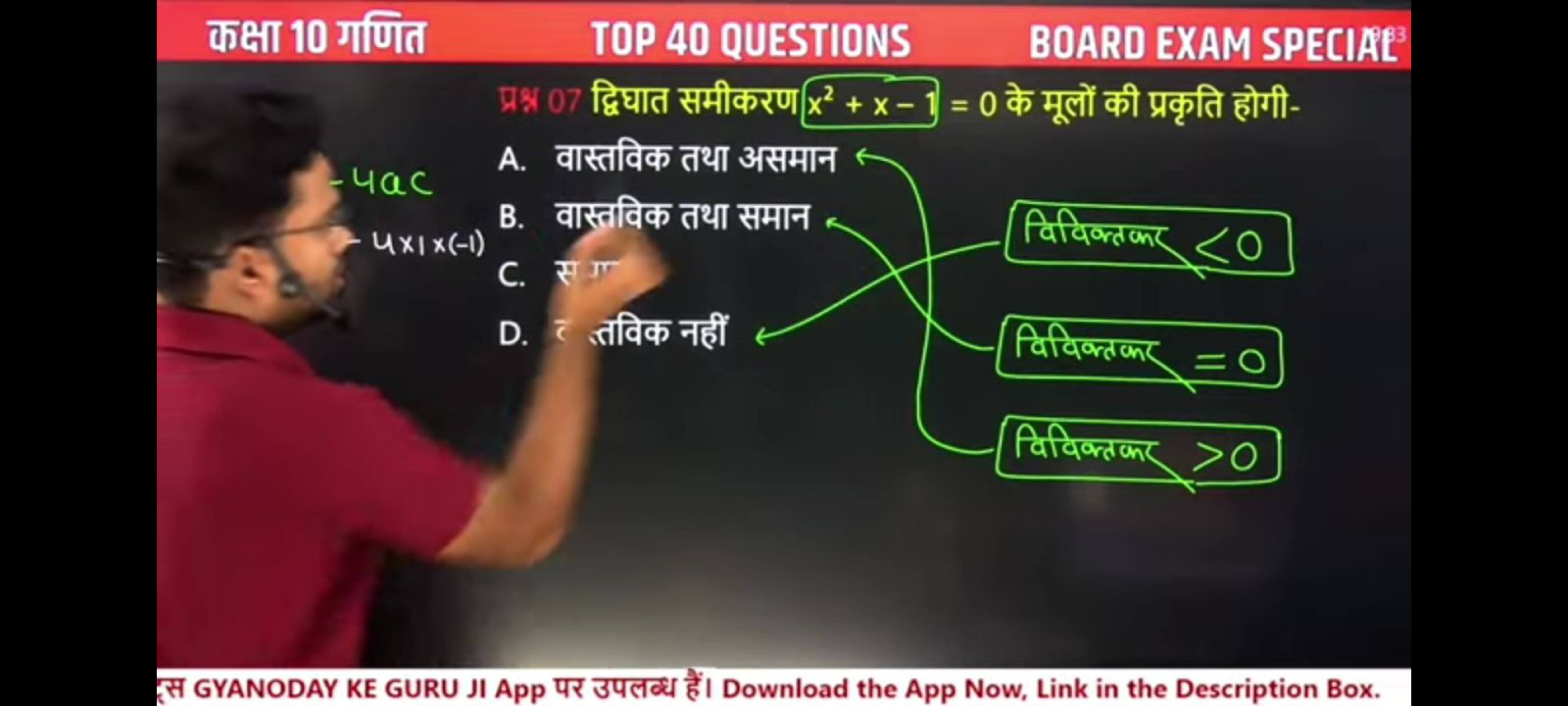 en 10 fold
TOP 40 QUESTIONS
BOARD EXAM SPECIAL
1
A.
4ac
B.
UXIX(-1)
C.