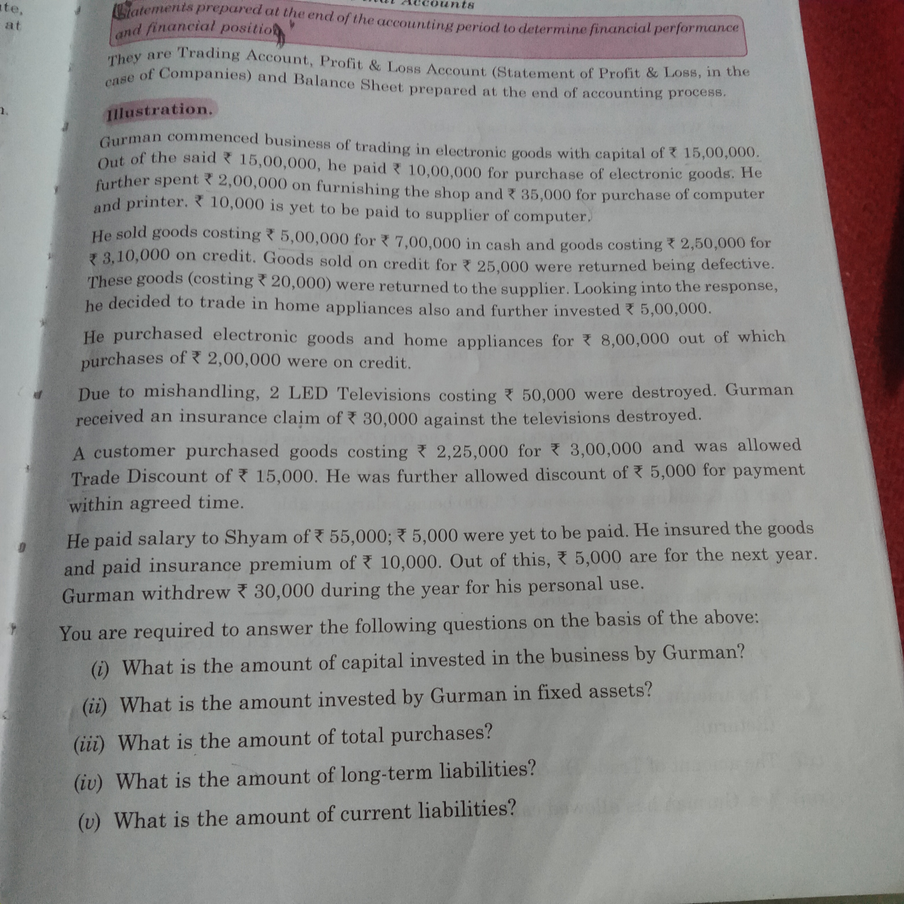 ate,
1.
at
t8
Liatements prepared at the end of the accounting period 