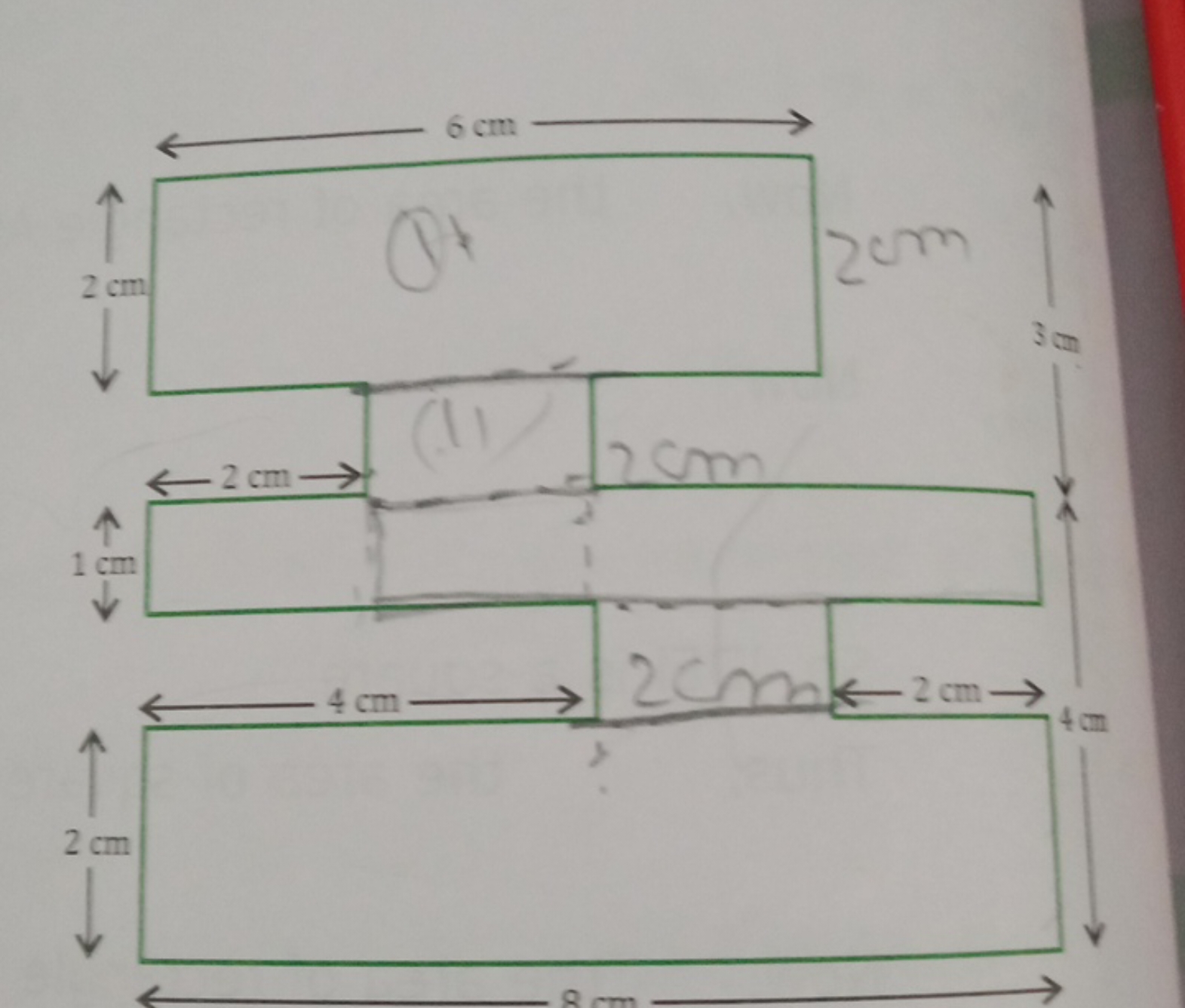 2 cm
1 cm
2 cm
6 cm
2 cm-
from
2cm
3 cm
4 cm-
8.cm
2cm
2 cm->
100->