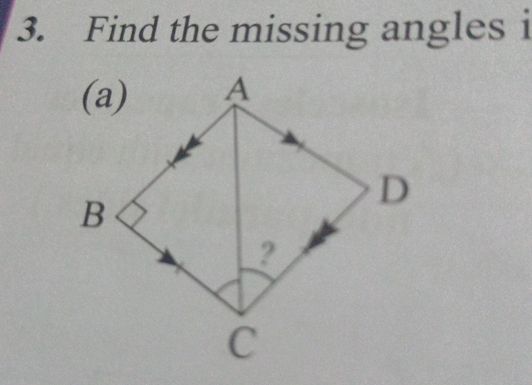 3. Find the missing angles i
[B]1C2B3C1C32