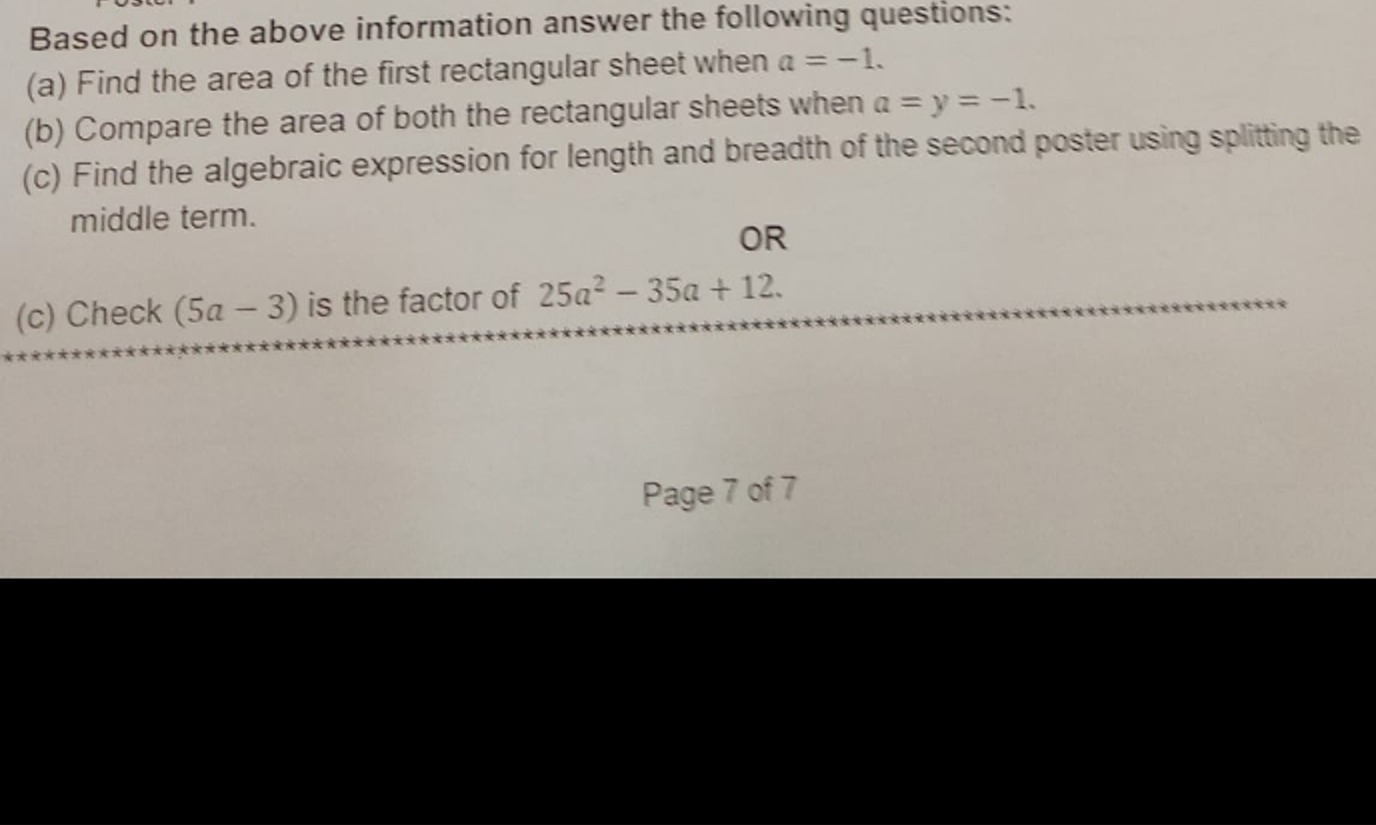 Based on the above information answer the following questions:
(a) Fin