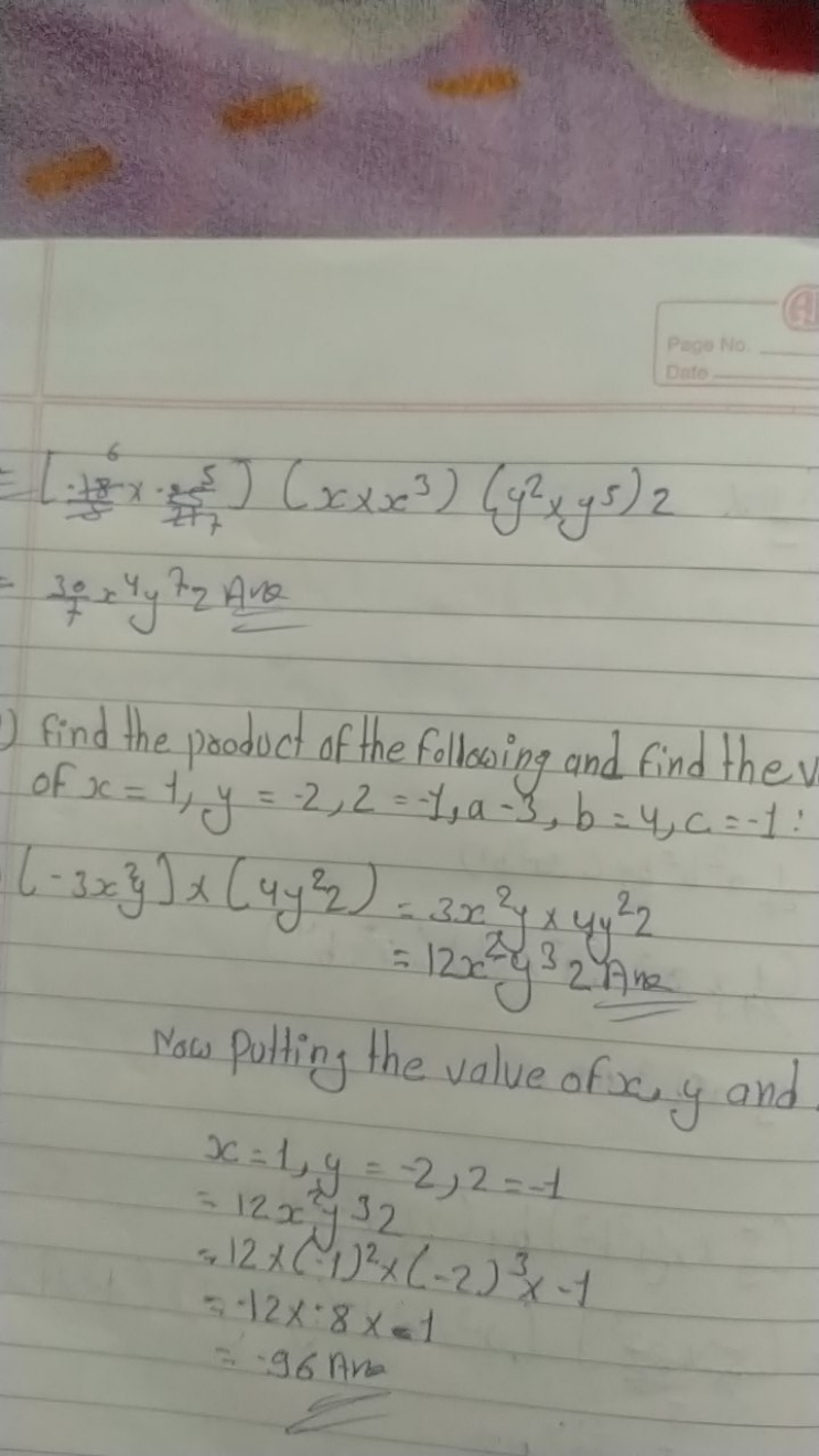 \[
\begin{array} { l } 
= \left[ \frac { x ^ { 6 } } { 8 } x \cdot \fr