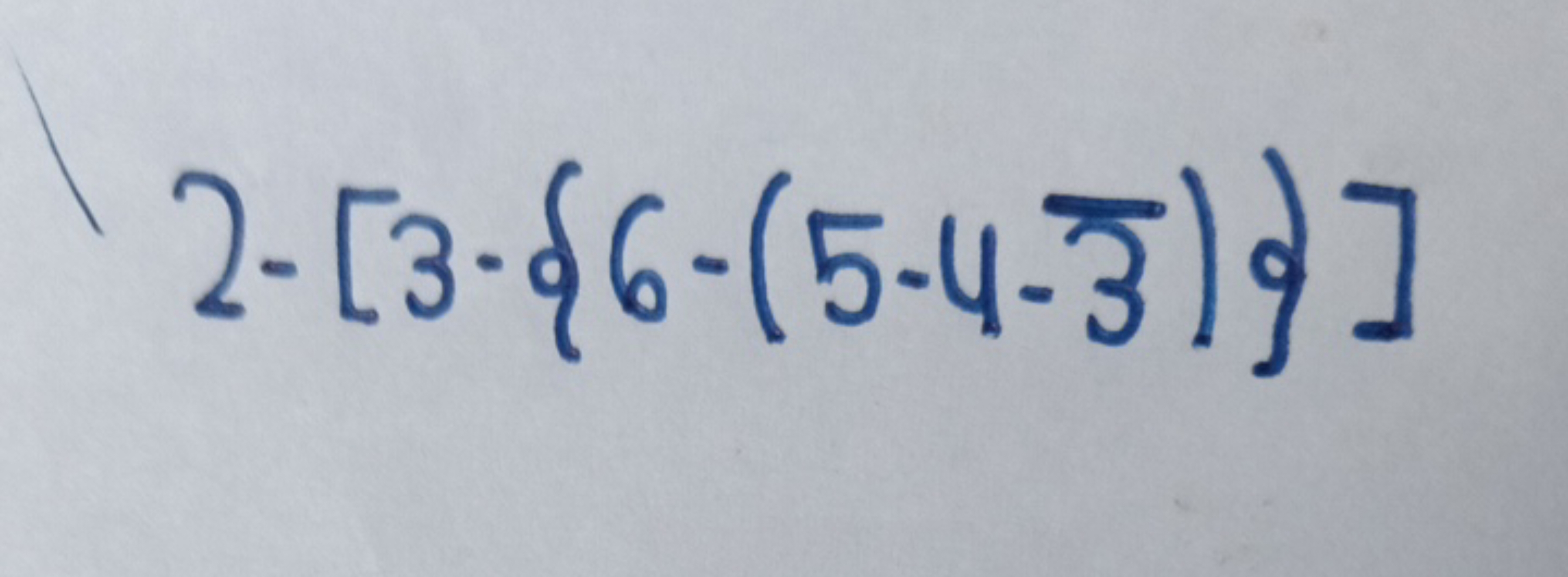 2−[3⋅{6−(5−4−3)}]