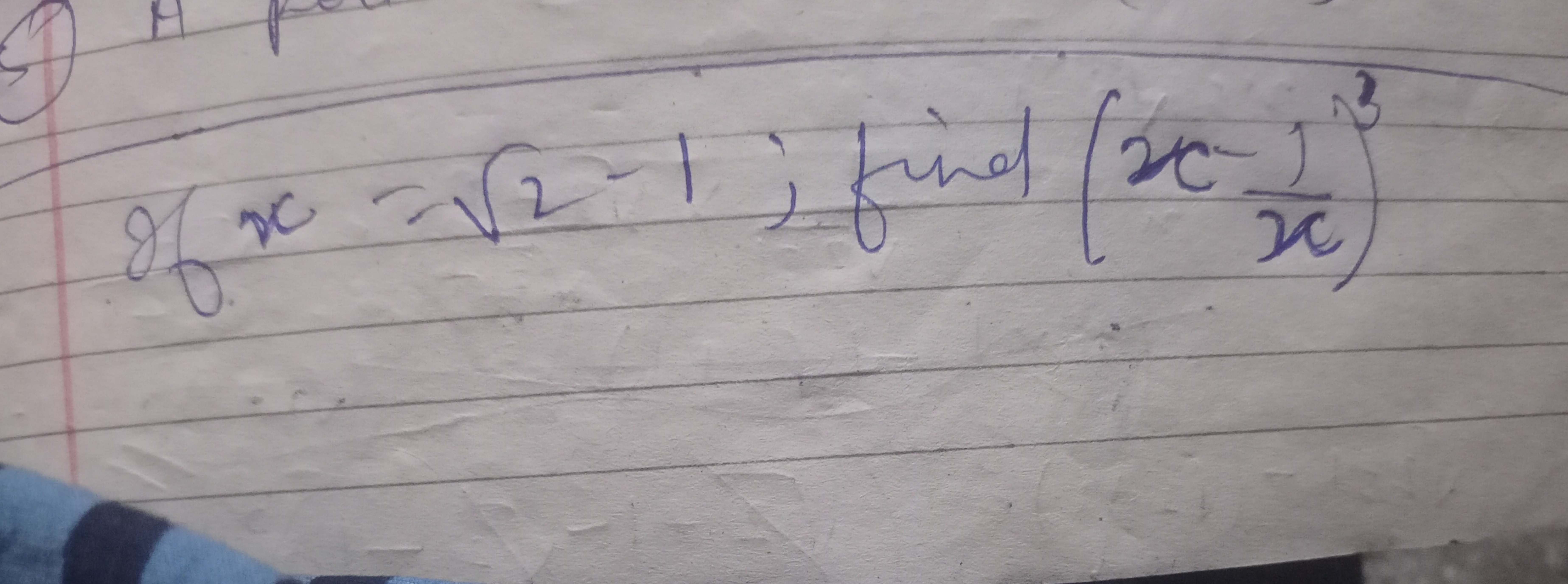 of
1 x =√2-1; find (20)
20