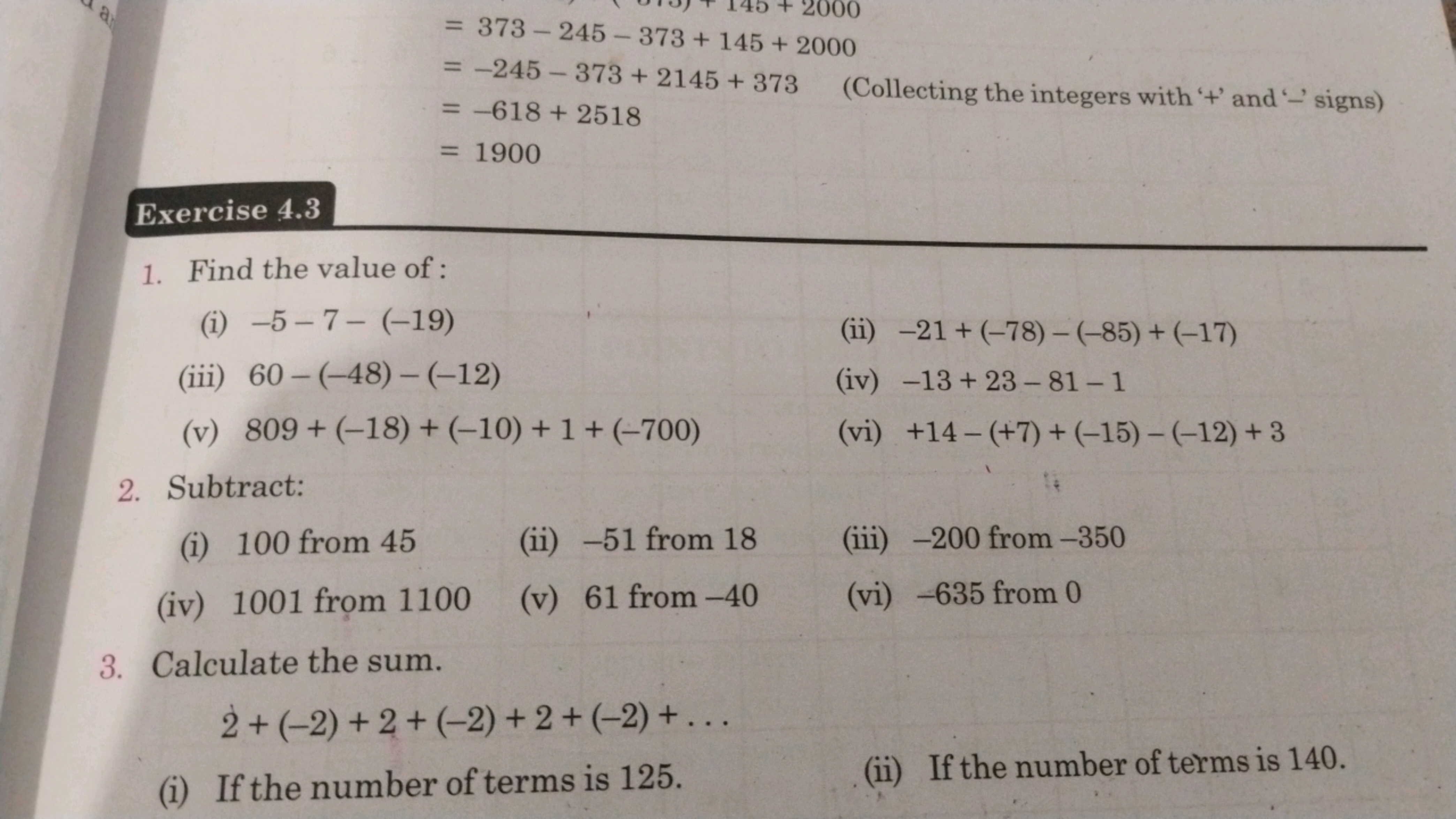 =373−245−373+145+2000=−245−373+2145+373( Collecting the integers with 