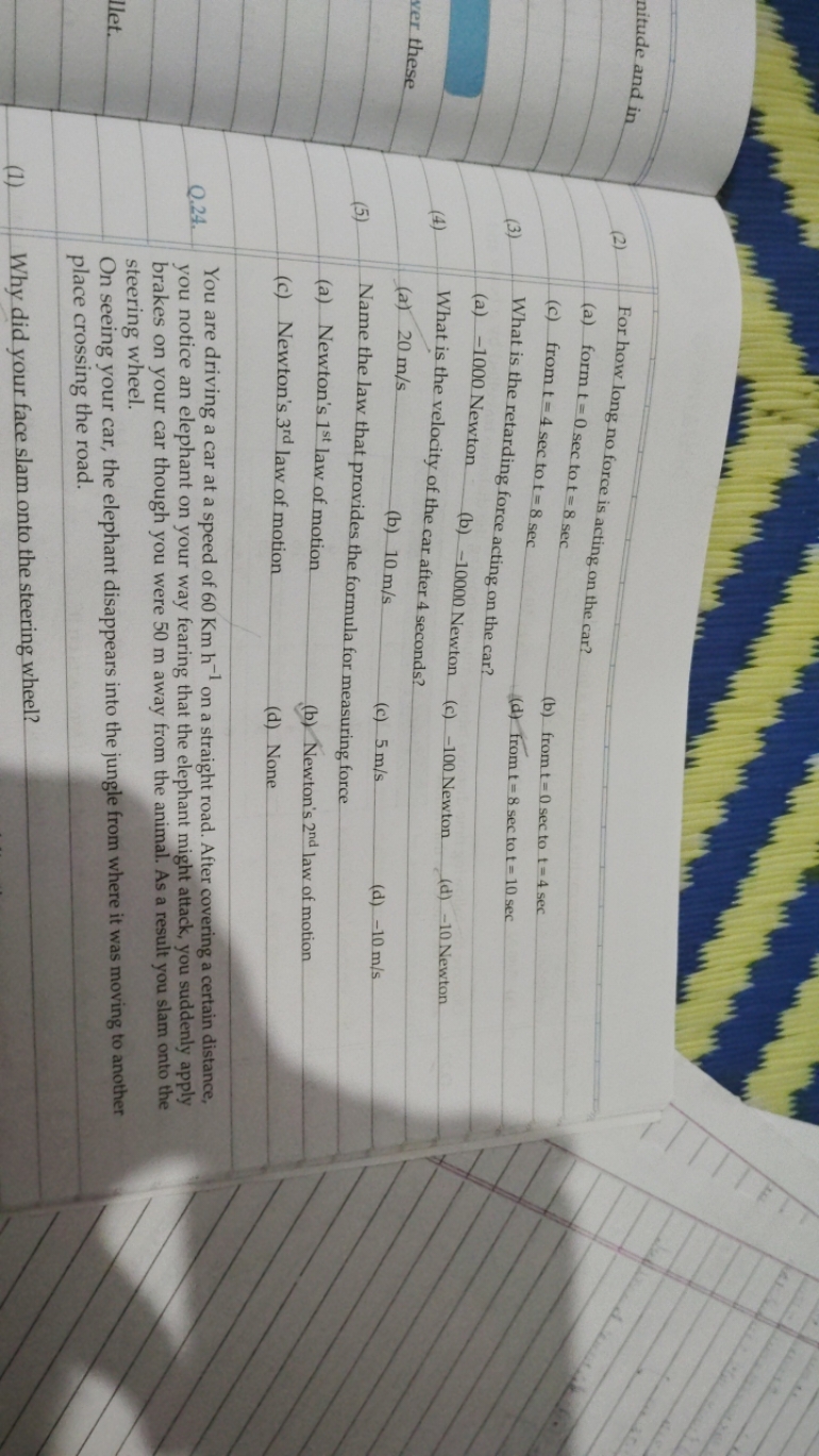 (a) form t=0sec to t=8sec
(c) from t=4sec to t=8sec
(b) from t=0 sec t