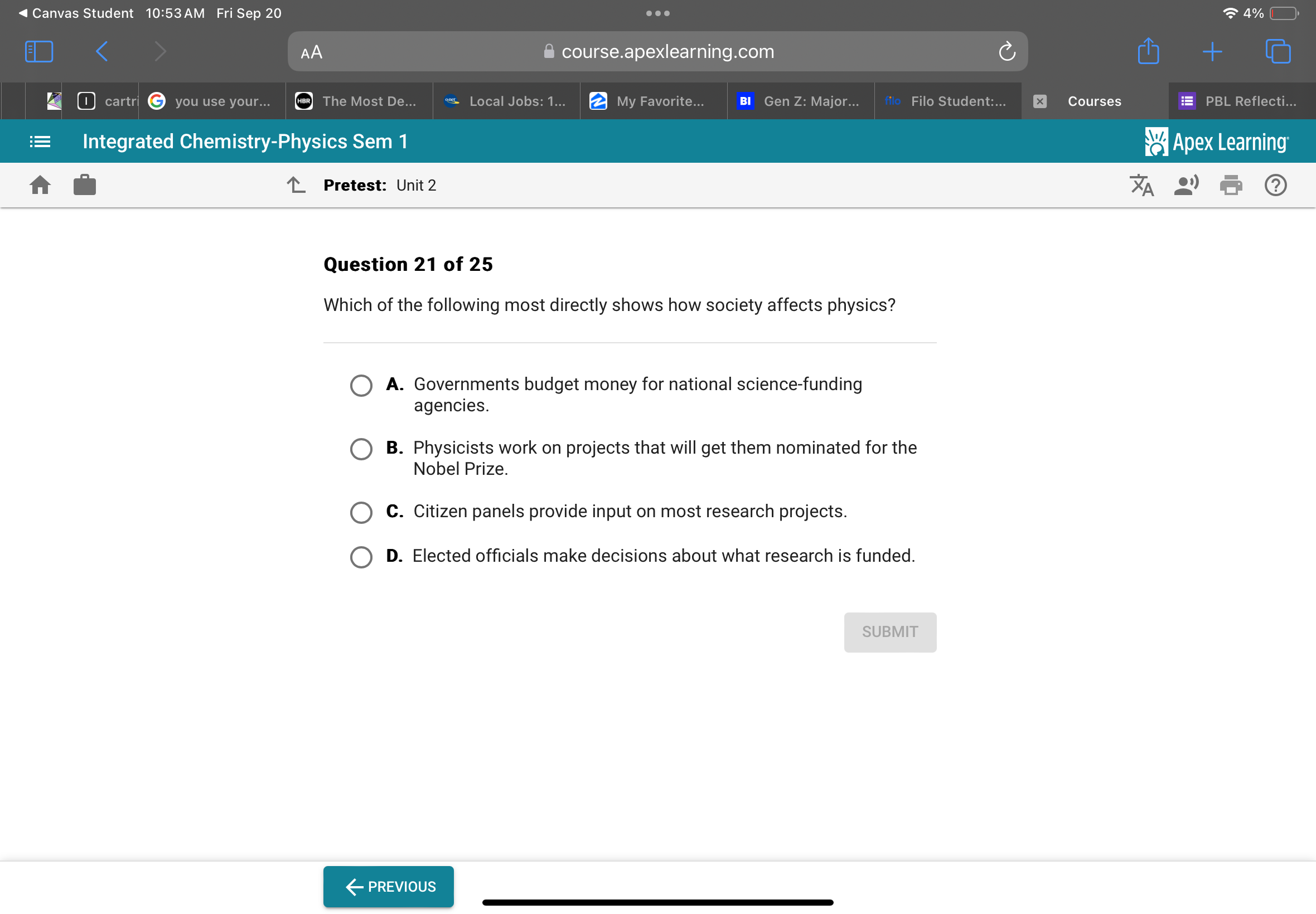 Canvas Student
10:53 AM
Fri Sep 20
4%
AA
course.apexlearning.com
cartr