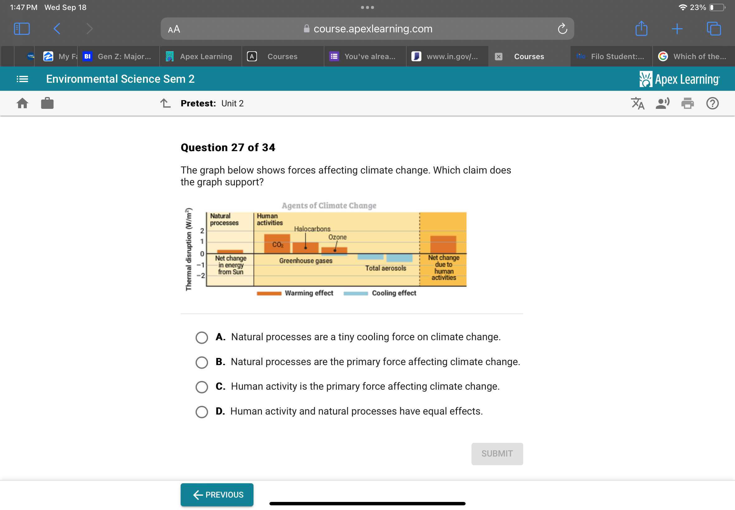 1:47 PM Wed Sep 18
23%
AA
course.apexlearning.com
My Fs
Gen Z: Major..