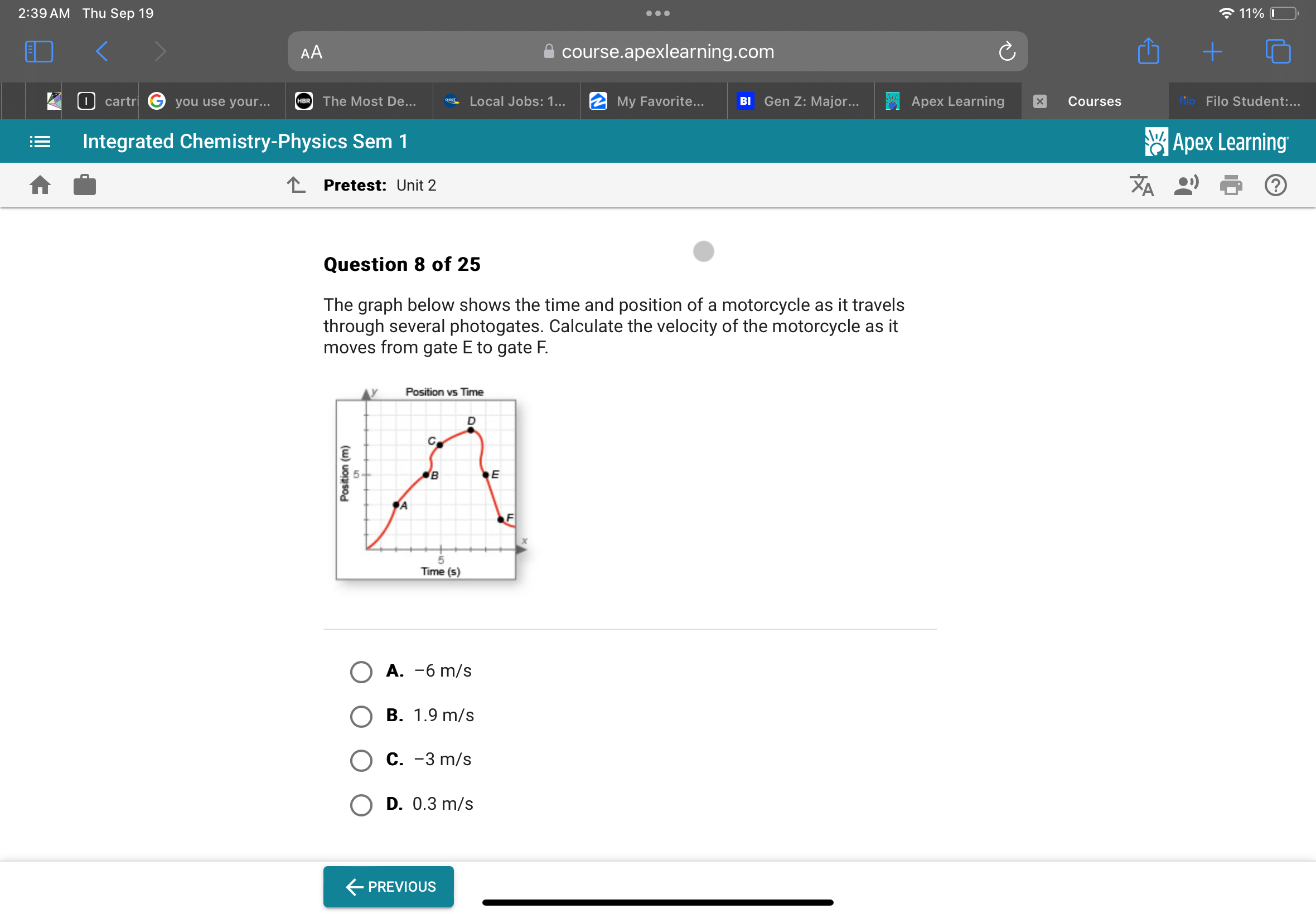 2:39 AM Thu Sep 19
11%0
AA
course.apexlearning.com
cartr
you use your.