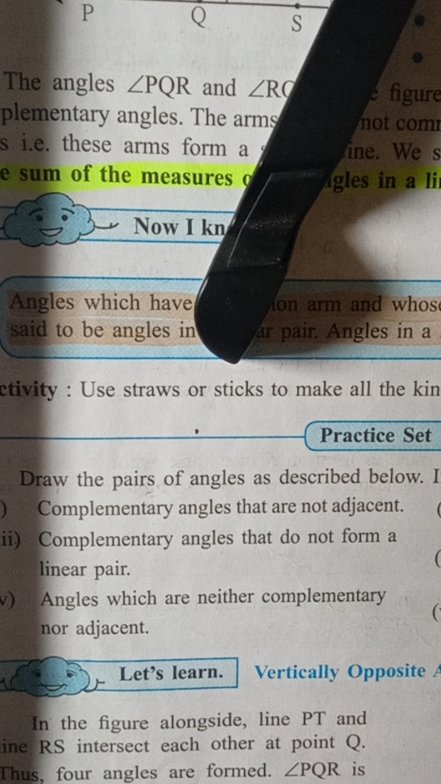 ctivity : Use straws or sticks to make all the kin
Practice Set
Draw t