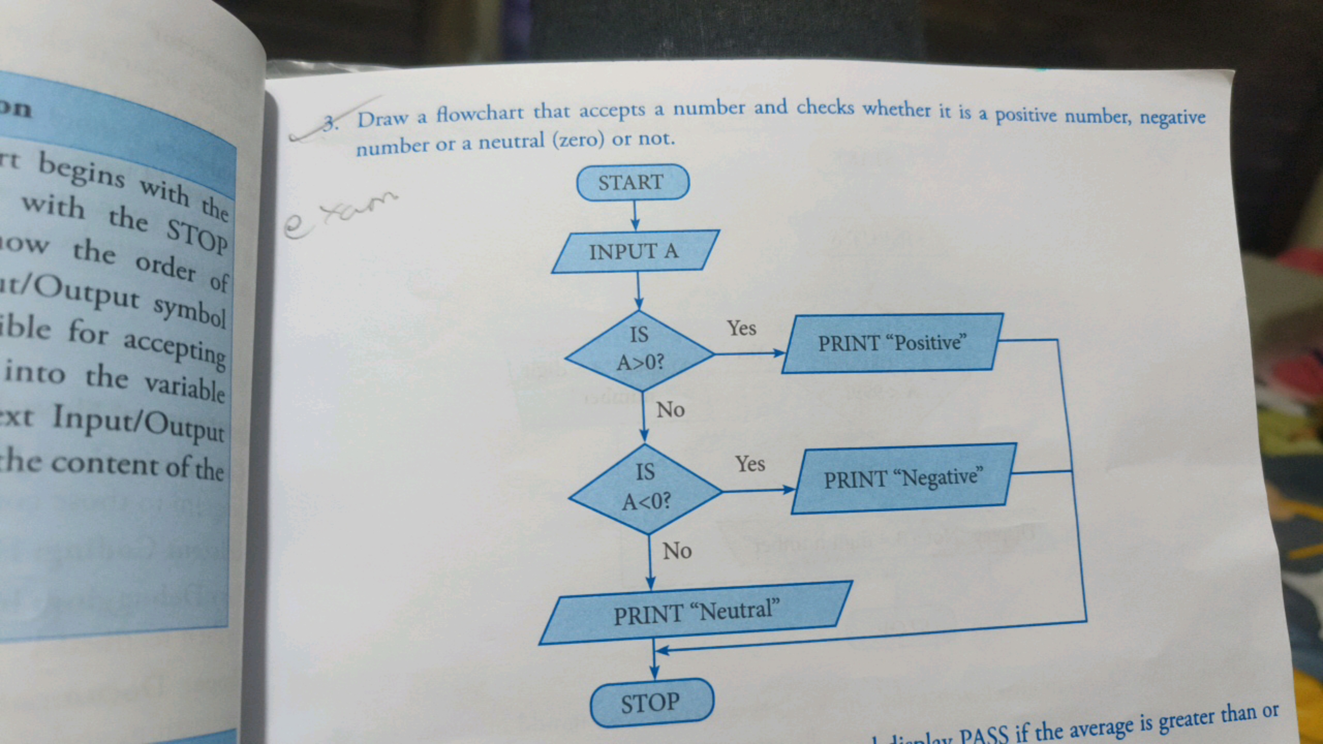 3. Draw a flowchart that accepts a number and checks whether it is a p