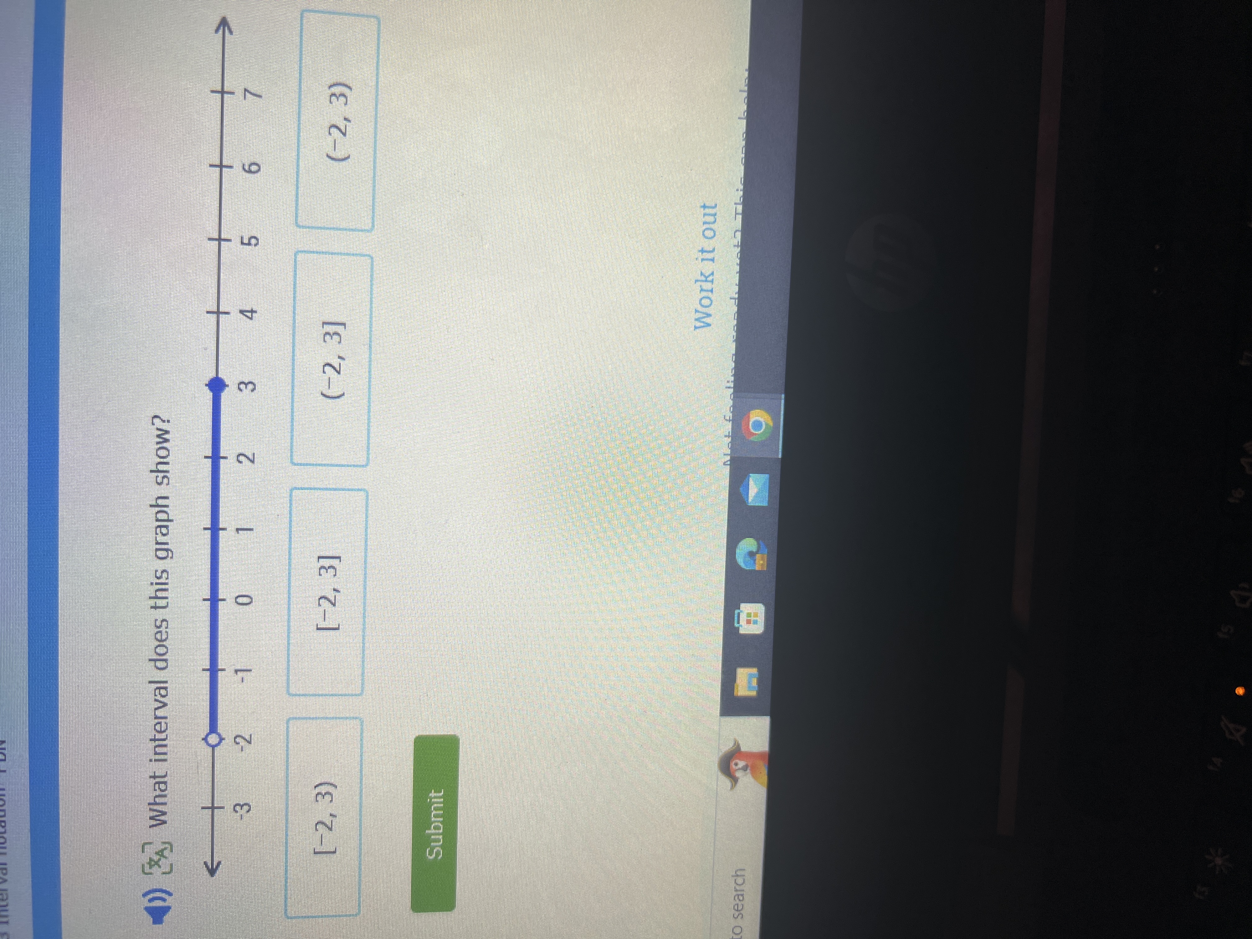 3 Interval fan FDN
*) What interval does this graph show?
+
+
-3
2
-1
