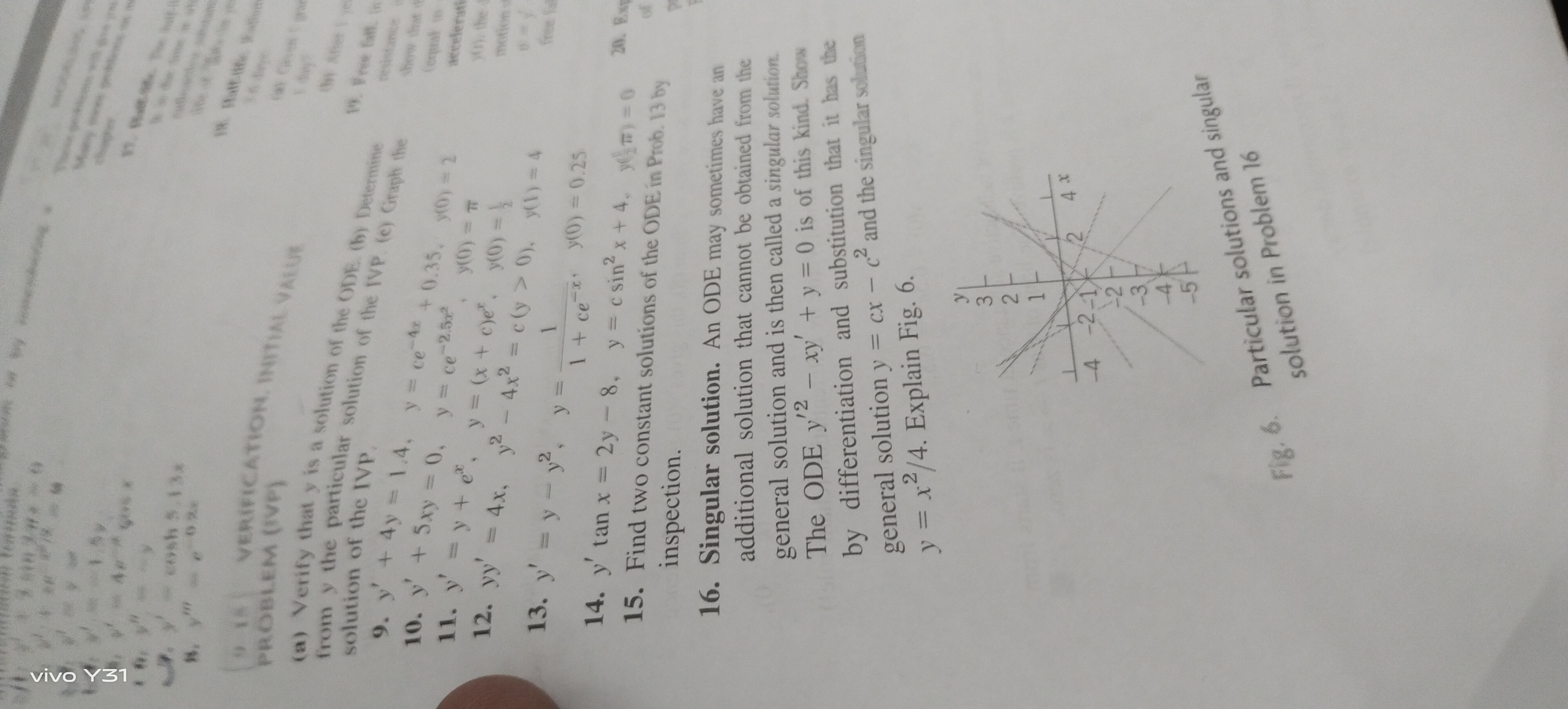 vivo Y31
cosh 5.13x
918 VERIFICATION. INITIAL VALUE
PROBLEM (IVP)
(a) 