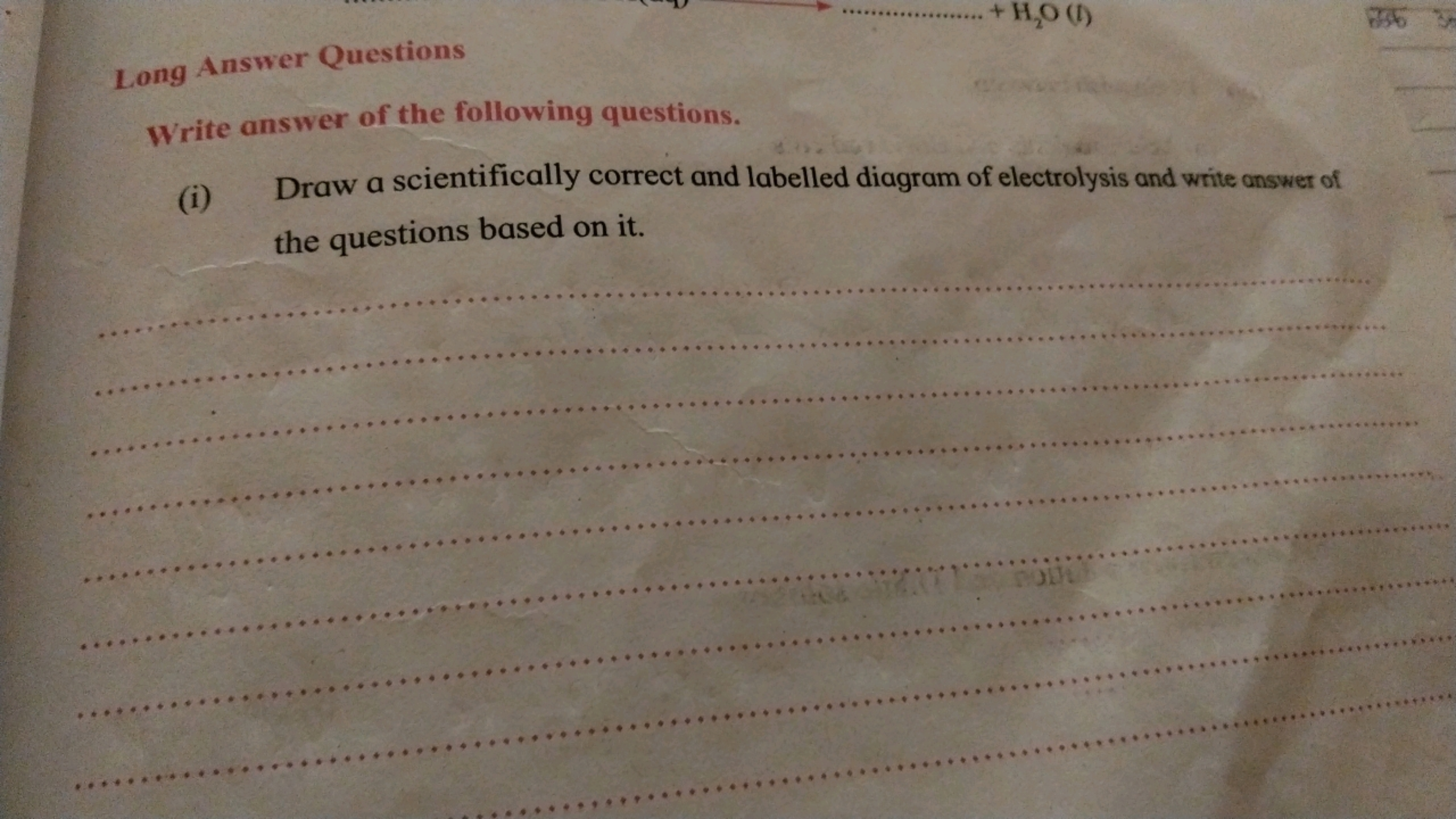 Long Answer Questions
Write answer of the following questions.
(i) Dra