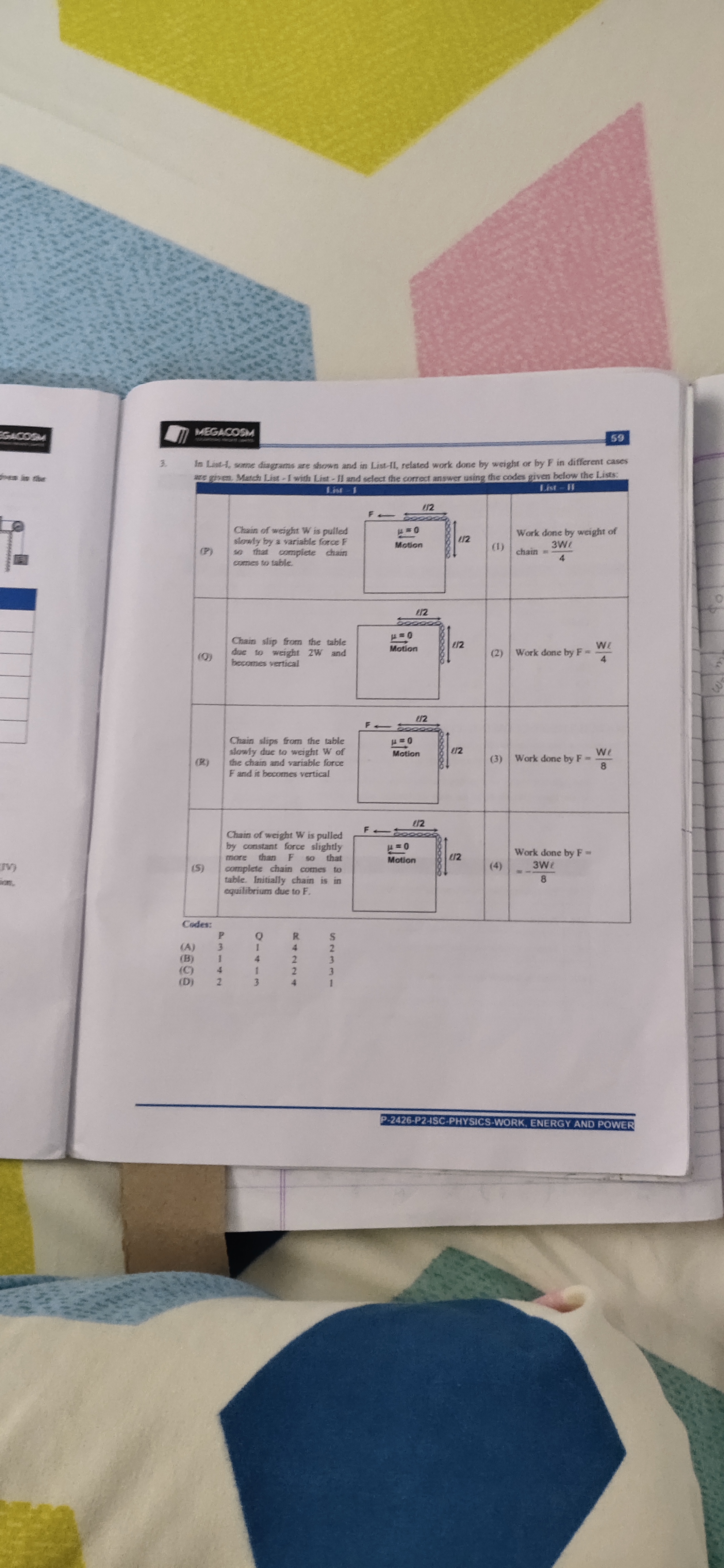 EGACOSM
en in the
$3
3.
MEGACOSM
59
In List-1. some diagrams are shown