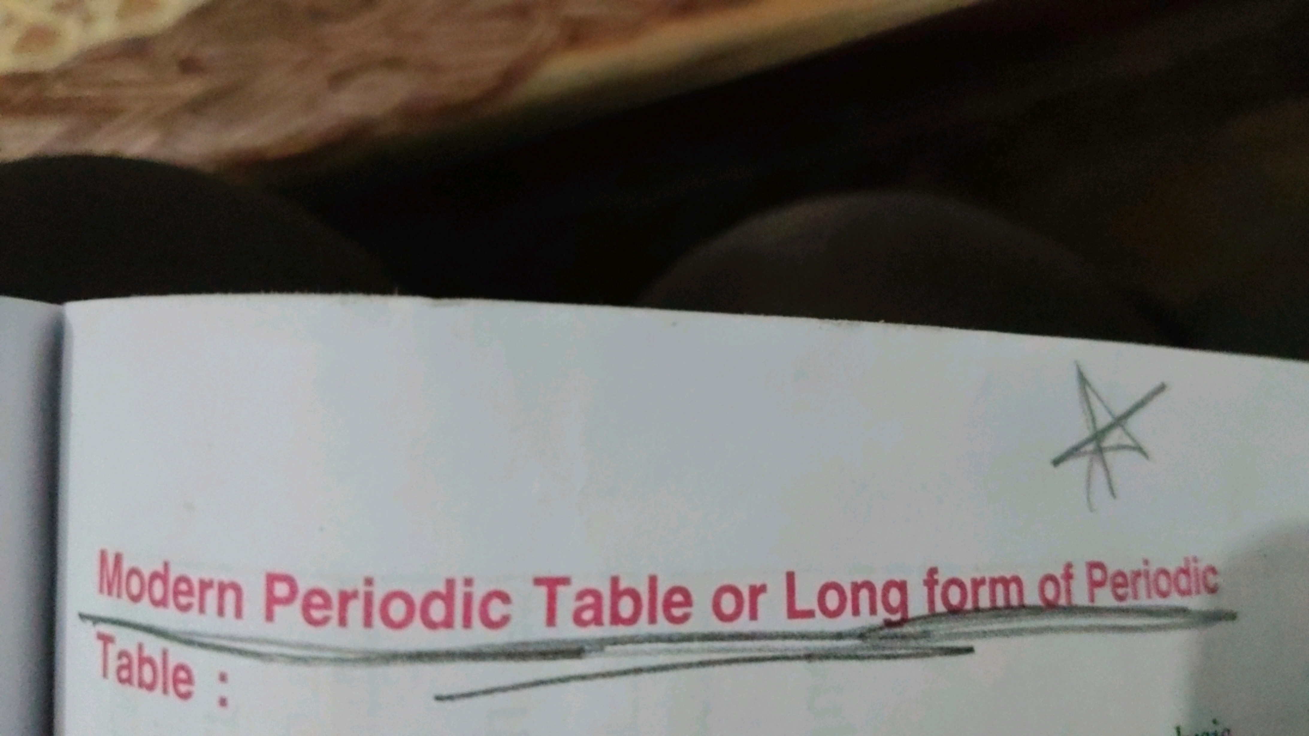 Modern Periodic Table or Long form of Periodic
Table: