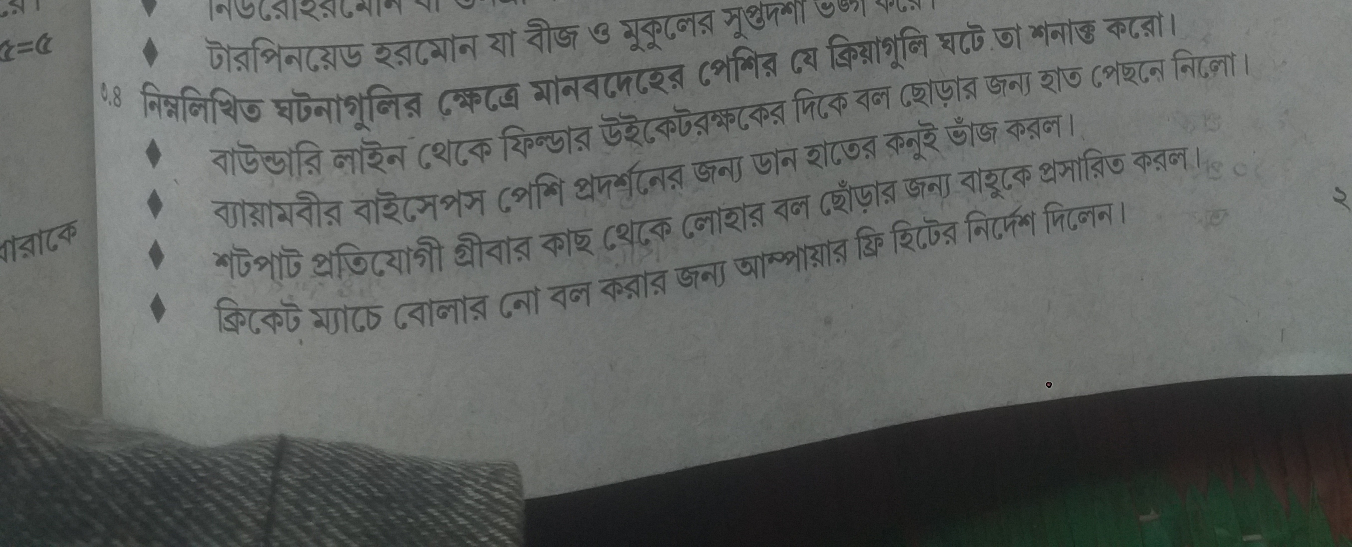 টারপিনয়েড হরমোন যা বীজ ও মুকুলের সুগুদশা বাউন্ডারি লাইন থেকে ফিন্ডার 