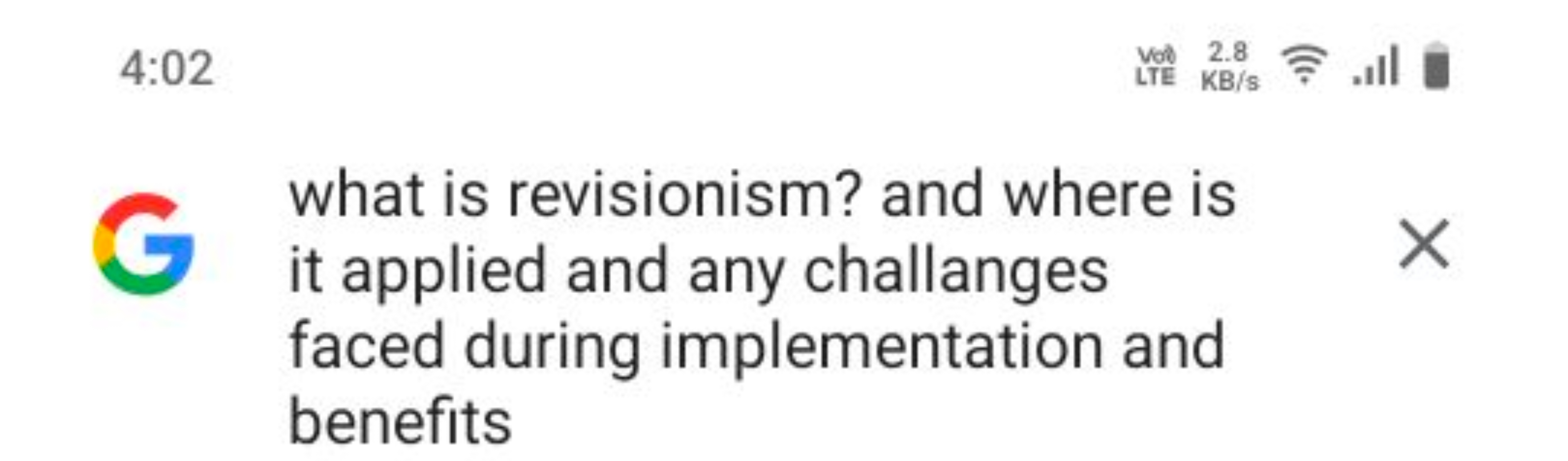 4:02
缶
28.8
.
..ll
what is revisionism? and where is it applied and an